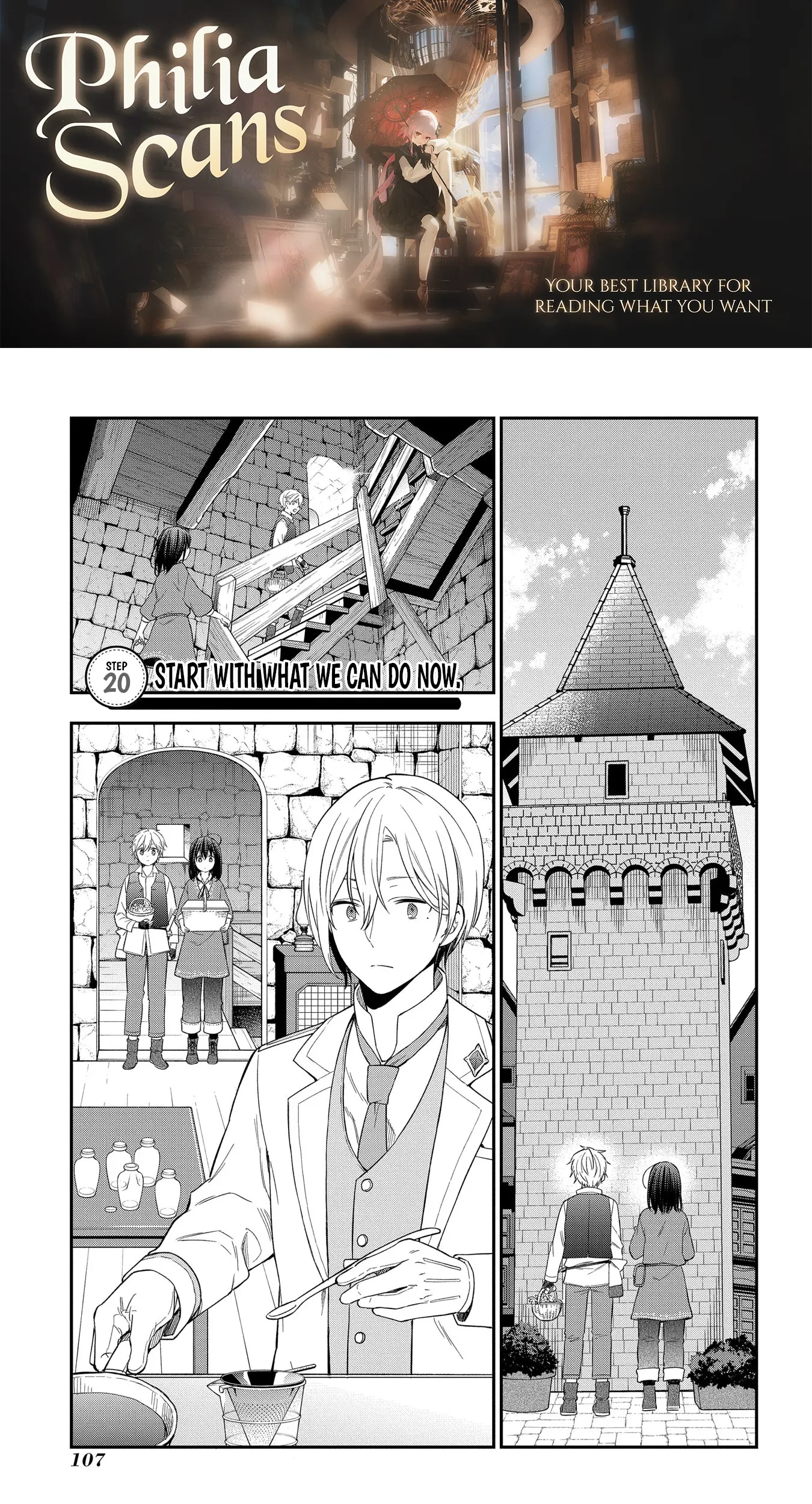 Tensei Shoujo wa Mazu Ippo kara Hajimetai: Mamono ga Iru Toka Kiitenai! Chapter 20 - page 1