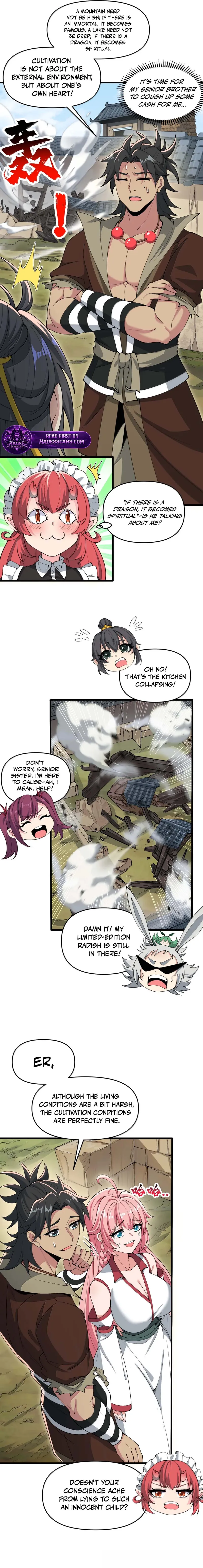 After Ten Years of Chopping Wood, Immortals Begged To Become My Disciples Chapter 95 - page 8