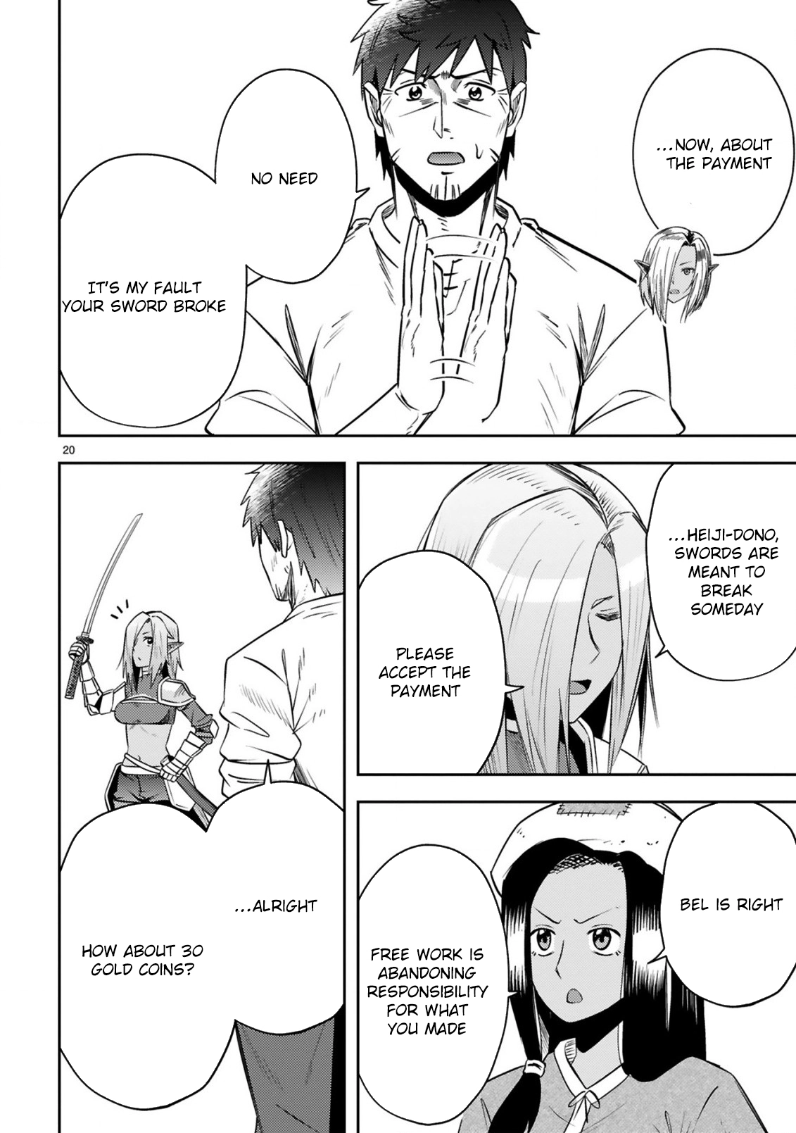 Ossan Yuusha wa Kajiya de Slow Life Hajimemashita Chapter 9 - page 21