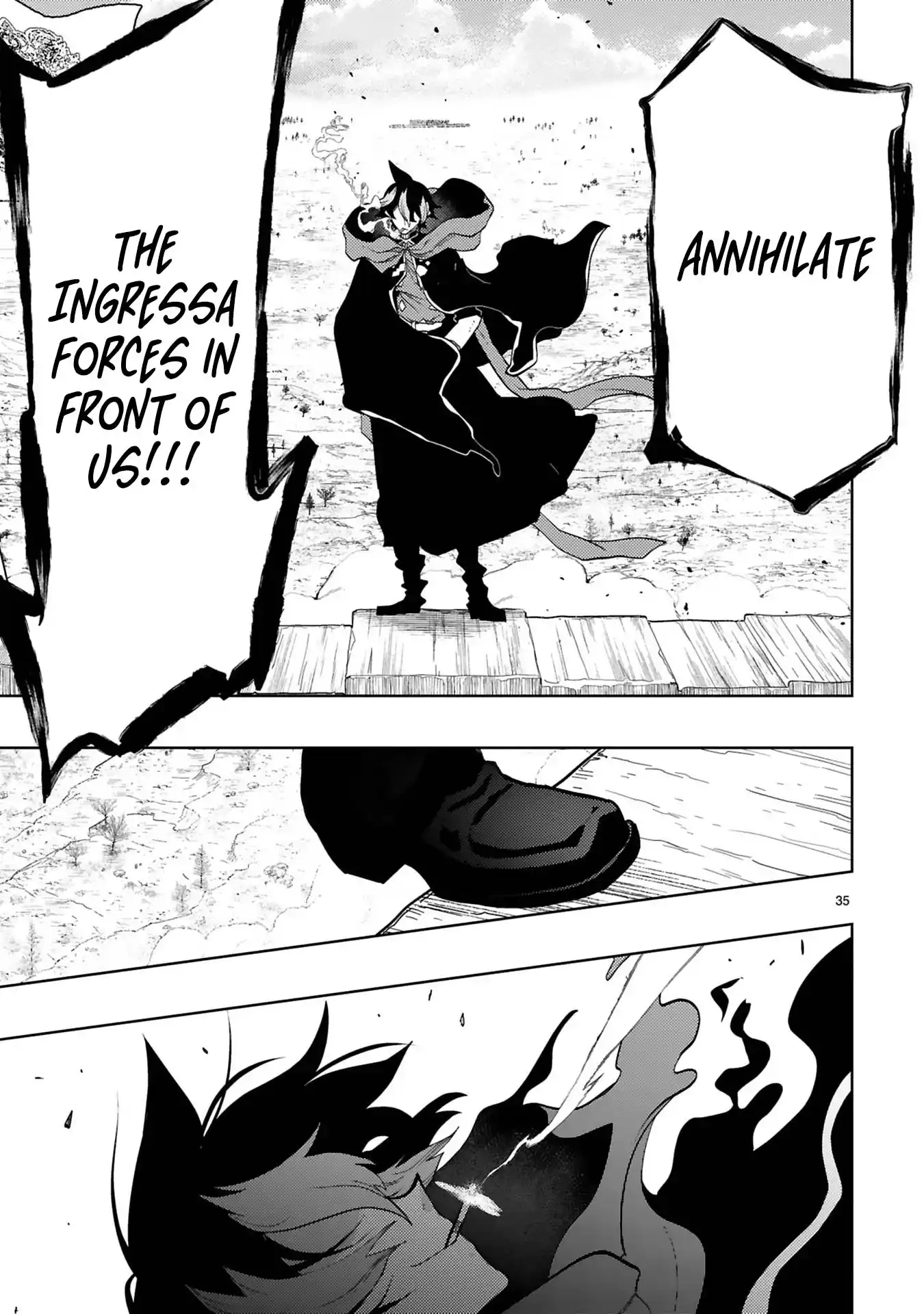 Shokei Sareta Saikyou no Gunnyou Majutsushi, Haisenkoku no Elf Hime to Kokka Saikensu ~ Sokoku yo Jama Suru no wa Kattedaga, Sono Majutsu Tsukutta no Ore na Node Kikanai ga? ~ Chapter 10 - page 17