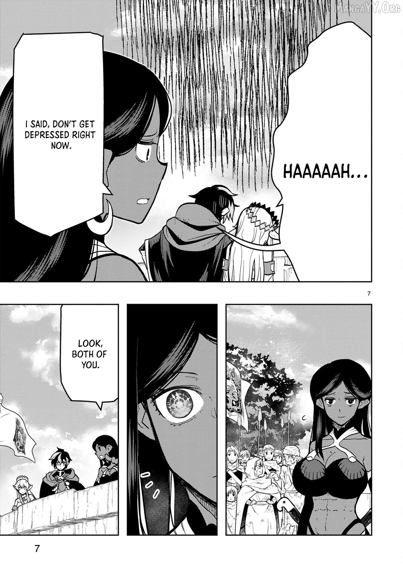 Shokei Sareta Saikyou no Gunnyou Majutsushi, Haisenkoku no Elf Hime to Kokka Saikensu ~ Sokoku yo Jama Suru no wa Kattedaga, Sono Majutsu Tsukutta no Ore na Node Kikanai ga? ~ Chapter 7 - page 7
