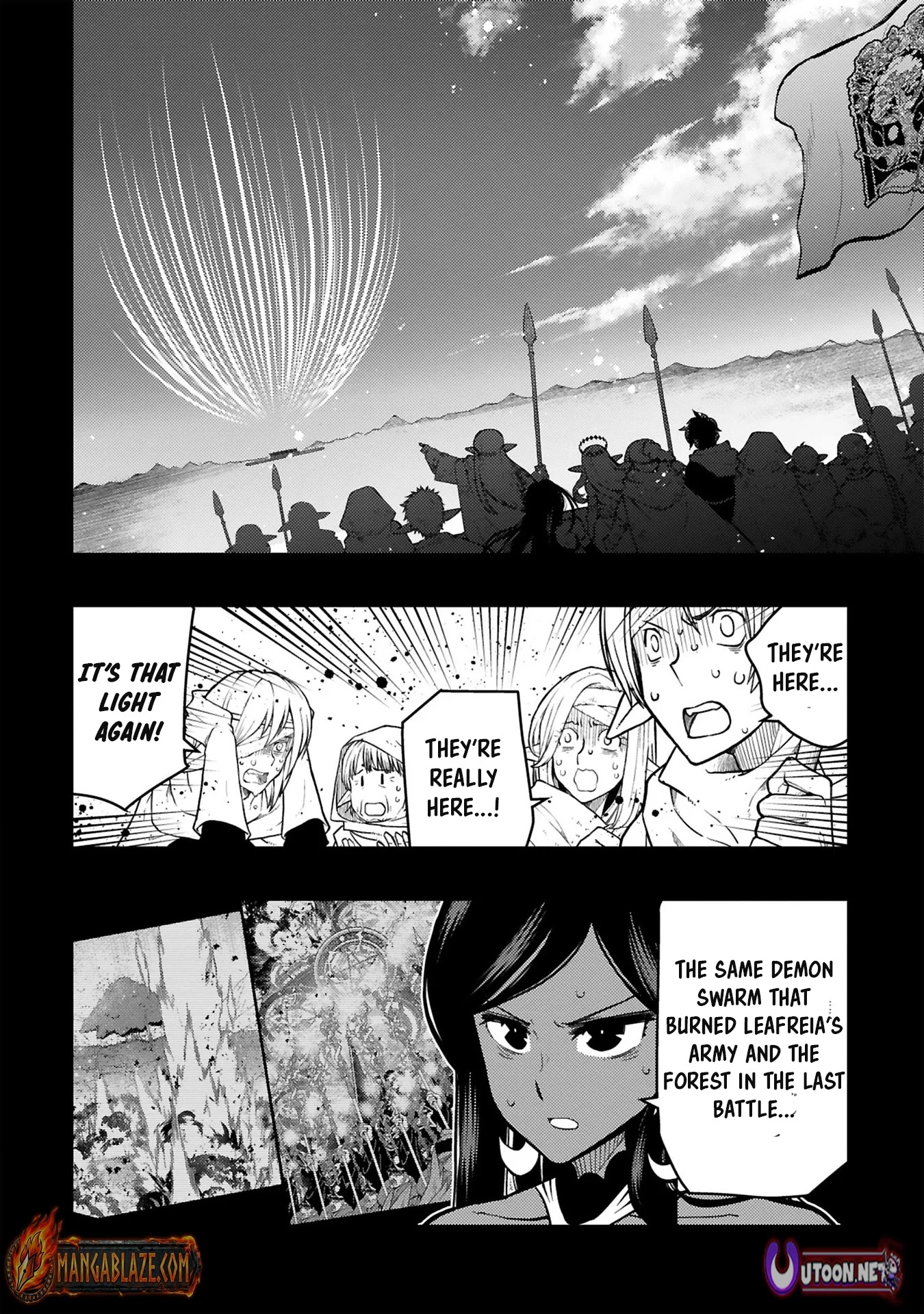 Shokei Sareta Saikyou no Gunnyou Majutsushi, Haisenkoku no Elf Hime to Kokka Saikensu ~ Sokoku yo Jama Suru no wa Kattedaga, Sono Majutsu Tsukutta no Ore na Node Kikanai ga? ~ Chapter 9 - page 4