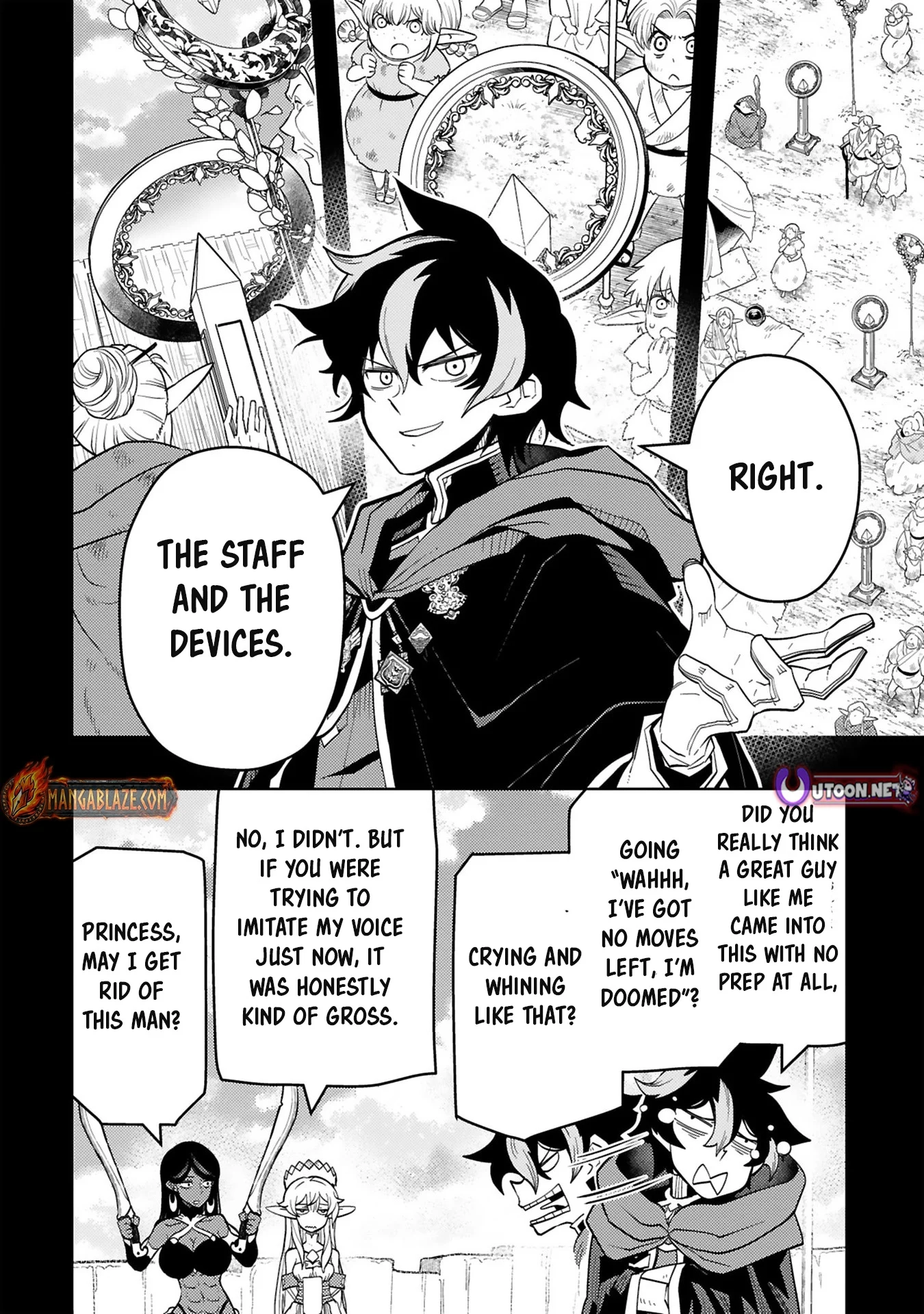 Shokei Sareta Saikyou no Gunnyou Majutsushi, Haisenkoku no Elf Hime to Kokka Saikensu ~ Sokoku yo Jama Suru no wa Kattedaga, Sono Majutsu Tsukutta no Ore na Node Kikanai ga? ~ Chapter 9 - page 8