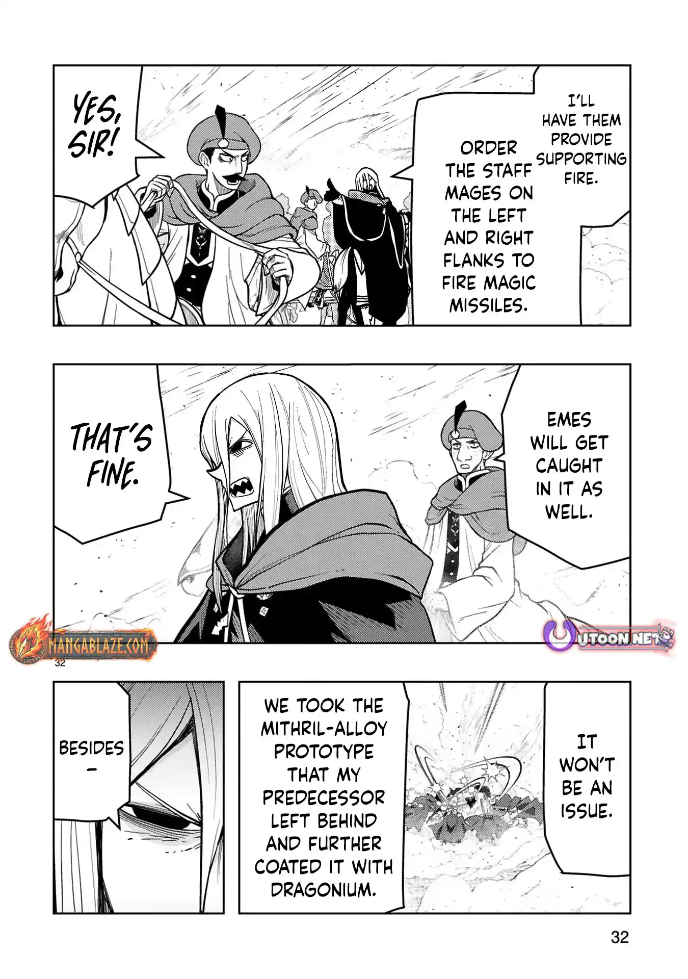 Shokei Sareta Saikyou no Gunnyou Majutsushi, Haisenkoku no Elf Hime to Kokka Saikensu ~ Sokoku yo Jama Suru no wa Kattedaga, Sono Majutsu Tsukutta no Ore na Node Kikanai ga? ~ Chapter 13 - page 17