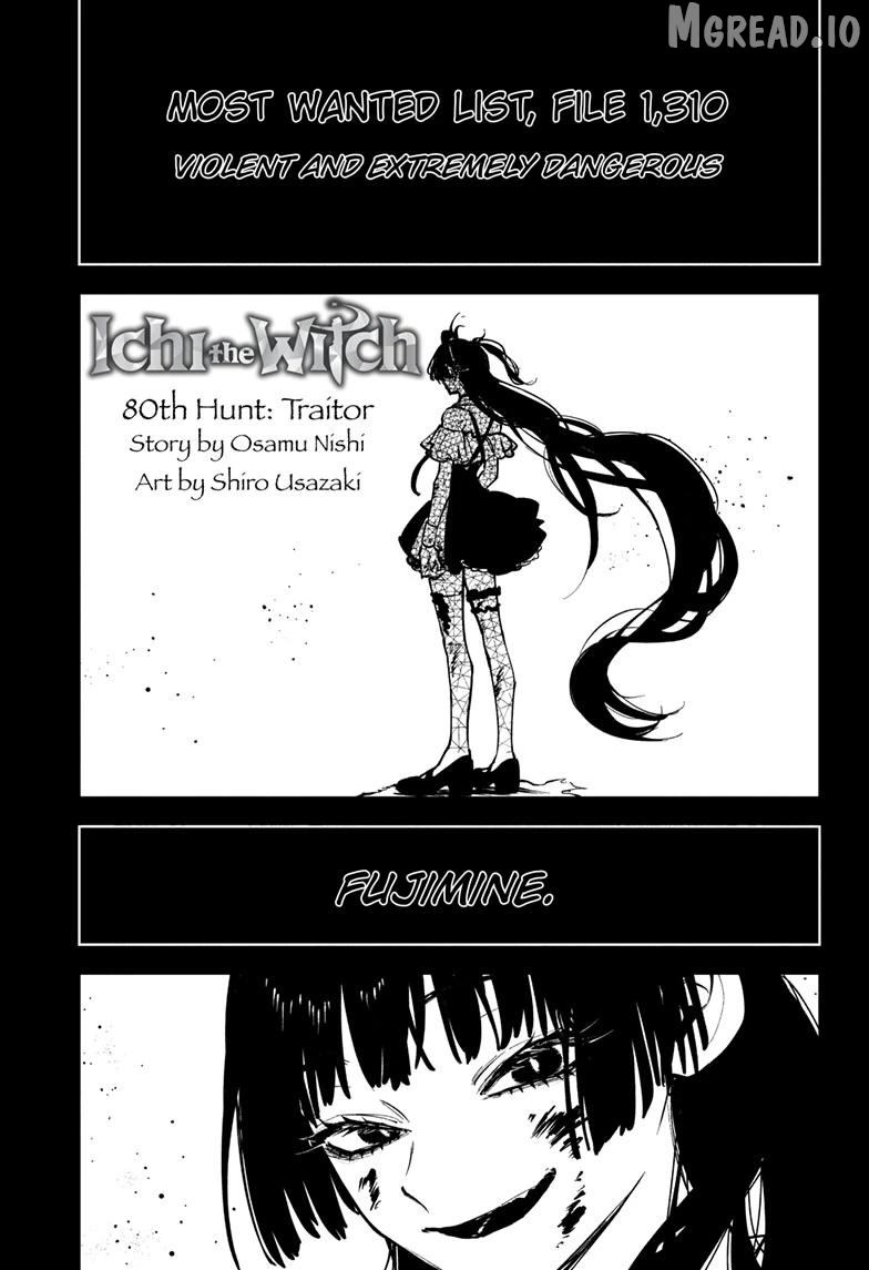 Ichi the Witch Chapter 80 - page 1