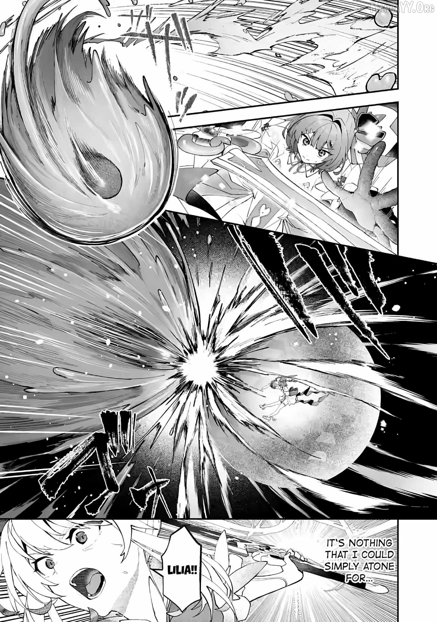 Makutsu no Ou ~Yomei Ikkagetsu no Doutei, Mahou Shoujo Harem o Kizuite Ou e Kunrinsu~ Chapter 15.1 - page 3