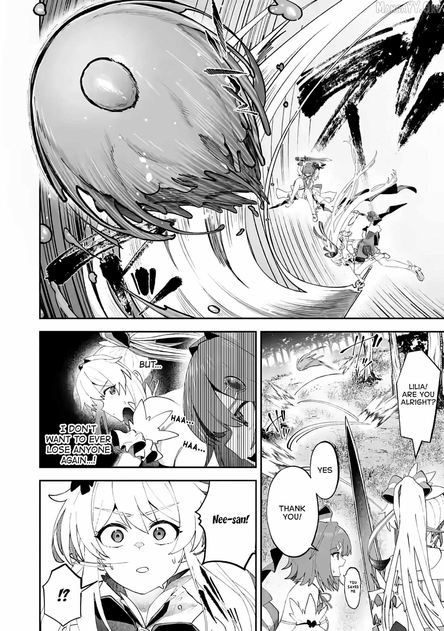 Makutsu no Ou ~Yomei Ikkagetsu no Doutei, Mahou Shoujo Harem o Kizuite Ou e Kunrinsu~ Chapter 15.1 - page 4