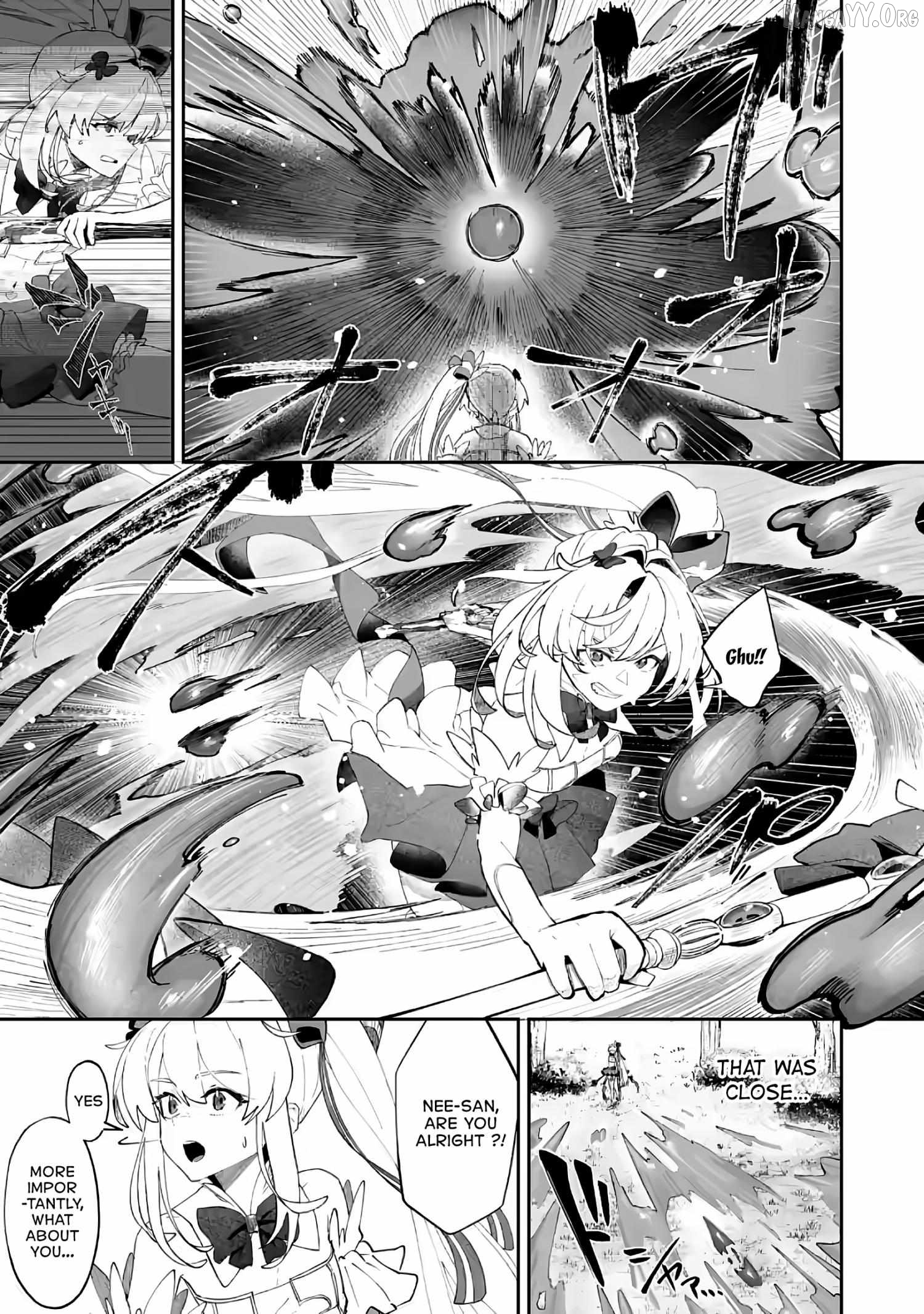 Makutsu no Ou ~Yomei Ikkagetsu no Doutei, Mahou Shoujo Harem o Kizuite Ou e Kunrinsu~ Chapter 15.1 - page 5