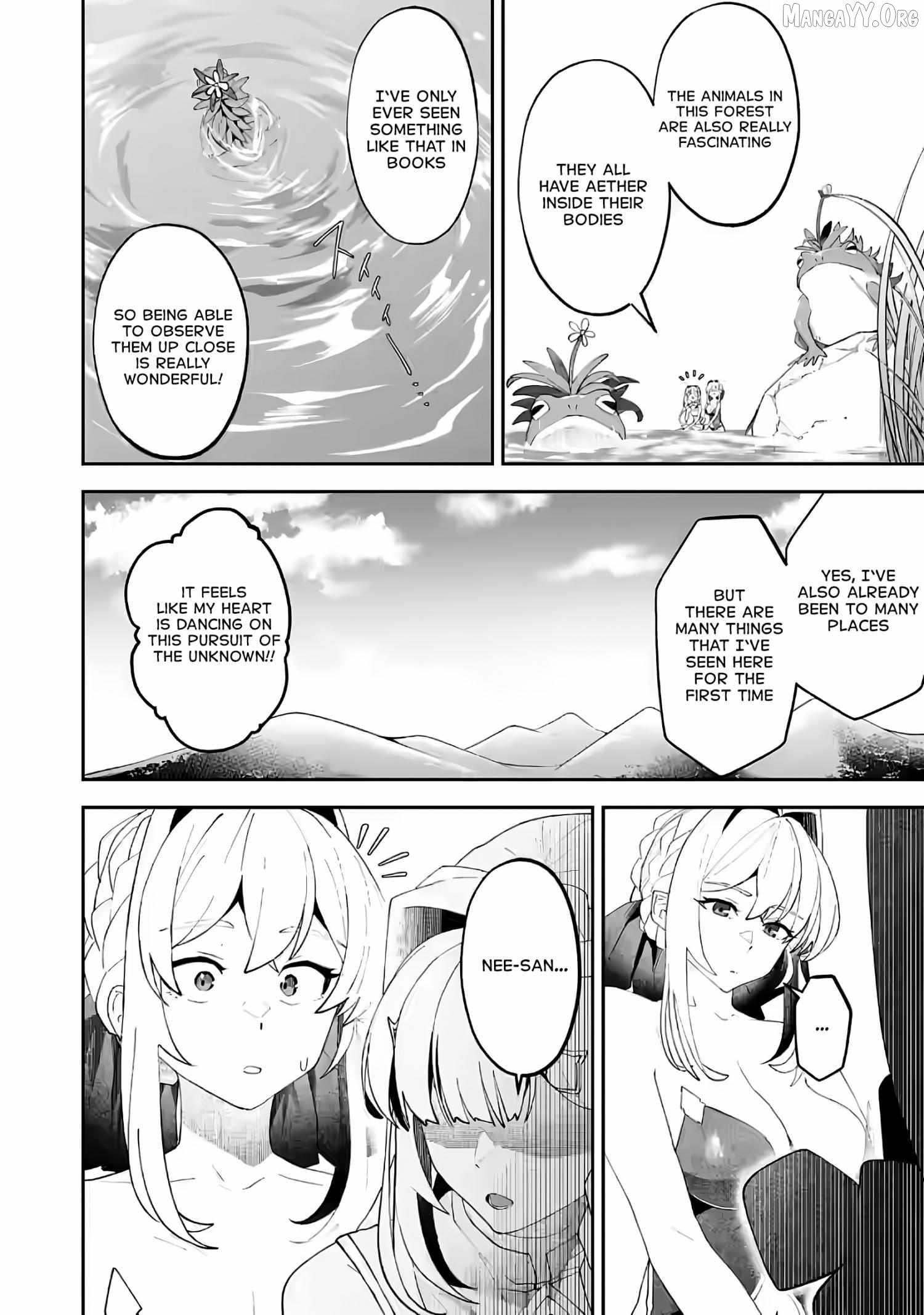 Makutsu no Ou ~Yomei Ikkagetsu no Doutei, Mahou Shoujo Harem o Kizuite Ou e Kunrinsu~ Chapter 15.1 - page 8