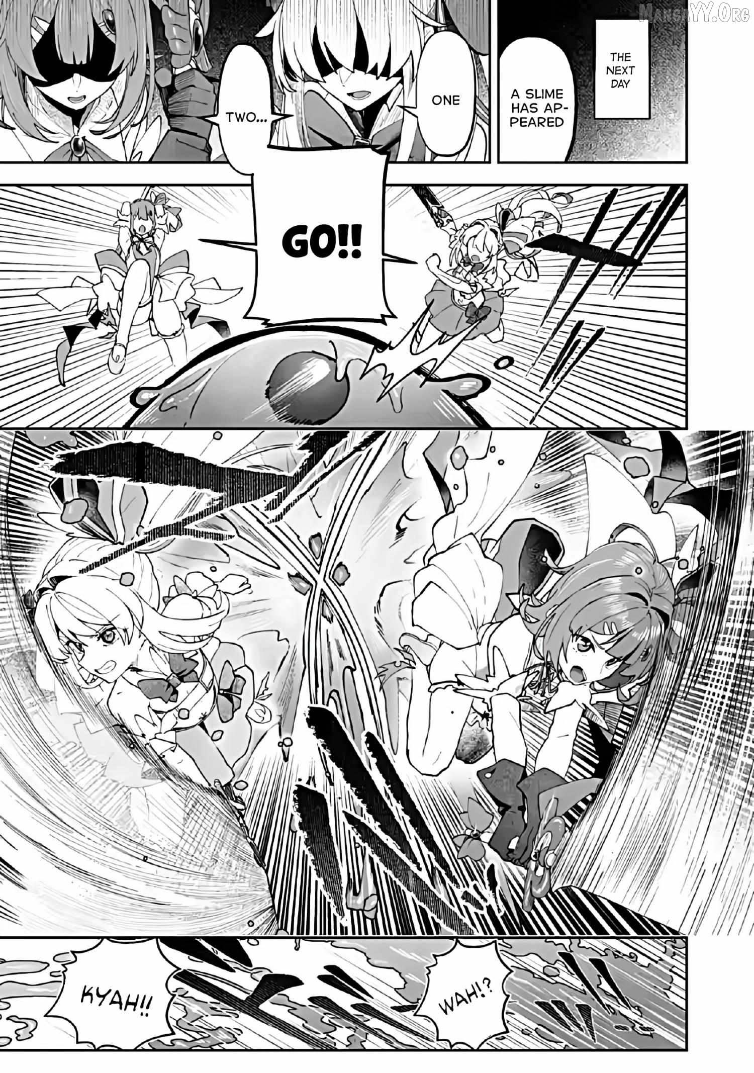 Makutsu no Ou ~Yomei Ikkagetsu no Doutei, Mahou Shoujo Harem o Kizuite Ou e Kunrinsu~ Chapter 15.2 - page 10