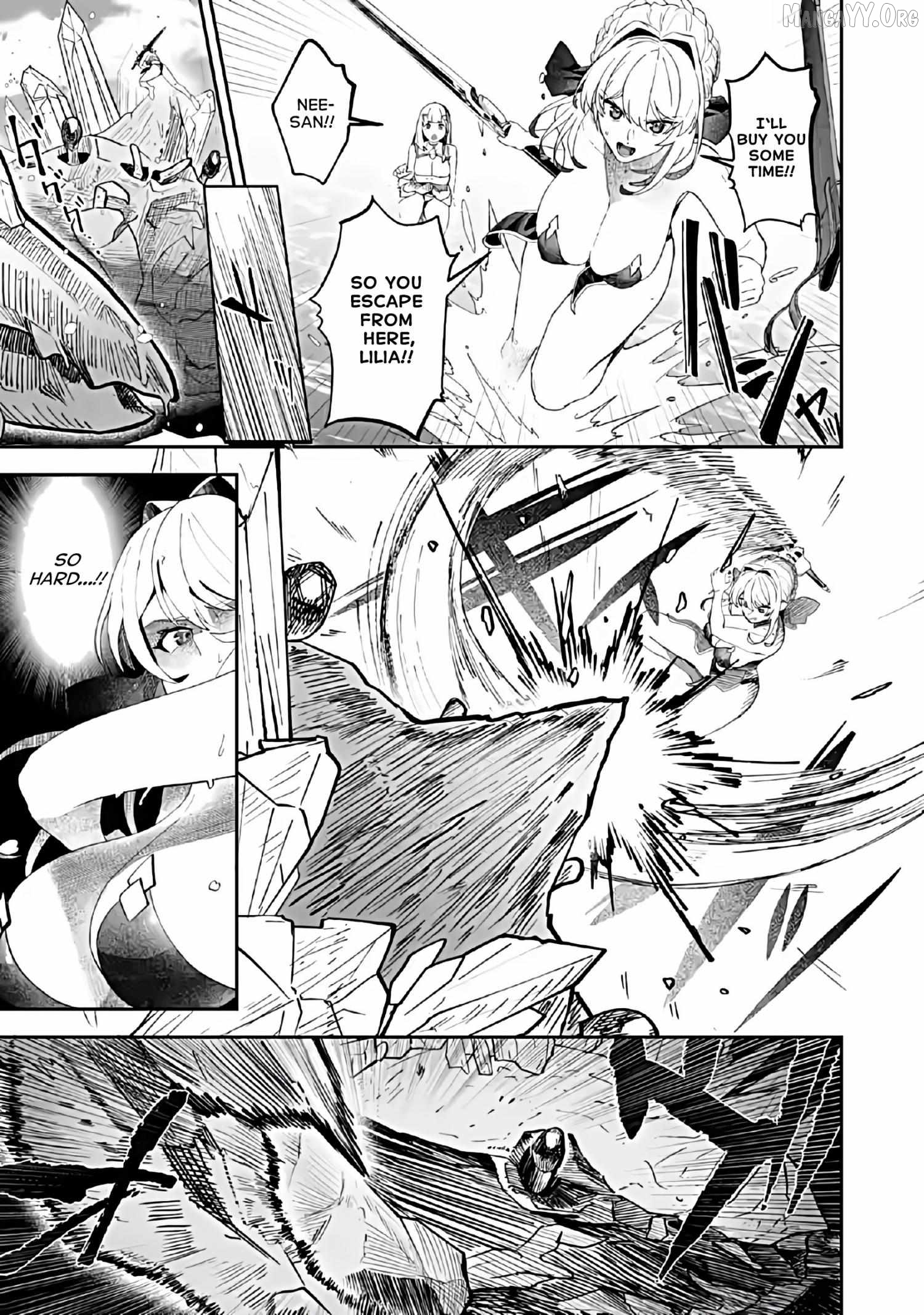Makutsu no Ou ~Yomei Ikkagetsu no Doutei, Mahou Shoujo Harem o Kizuite Ou e Kunrinsu~ Chapter 15.2 - page 2