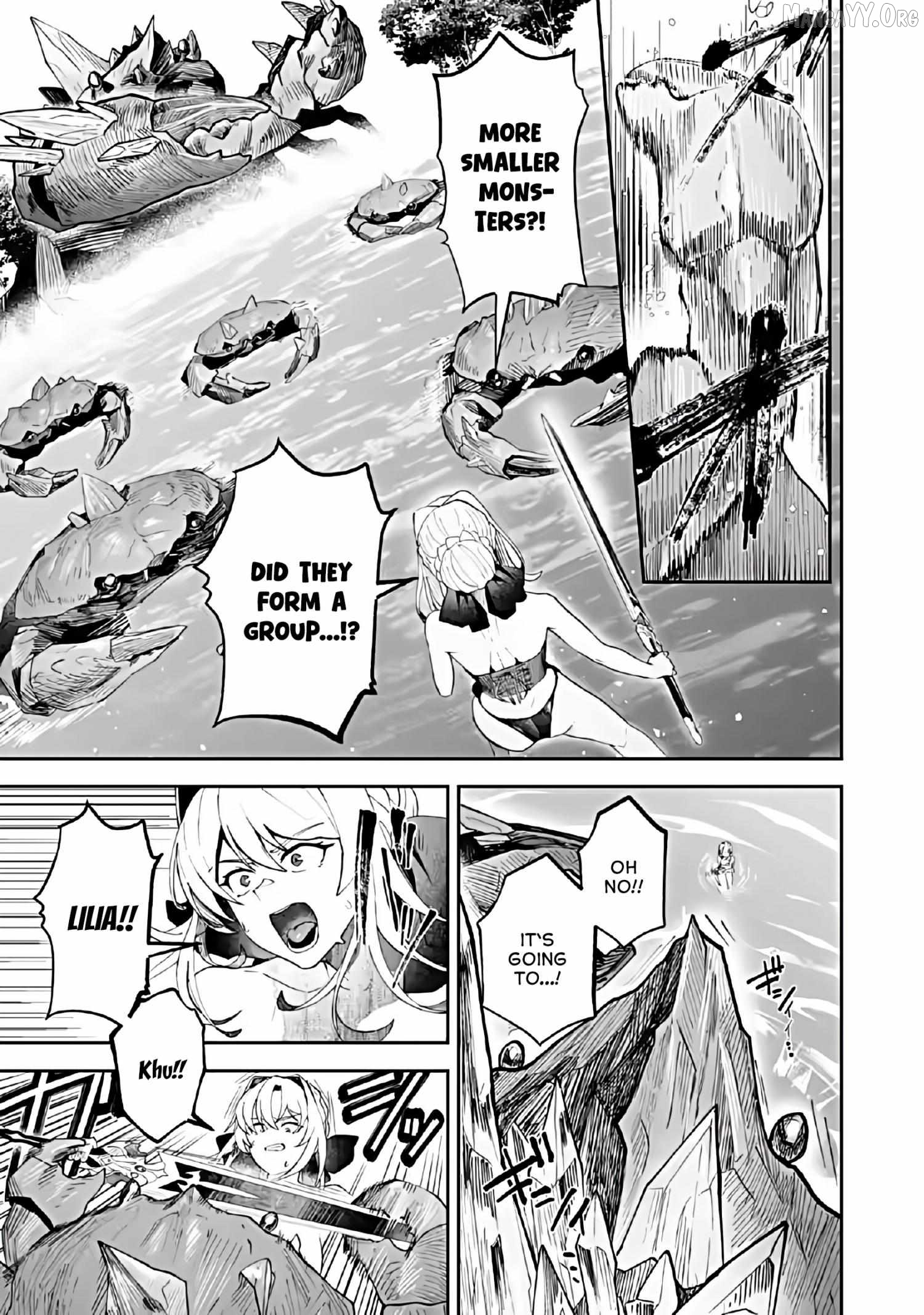 Makutsu no Ou ~Yomei Ikkagetsu no Doutei, Mahou Shoujo Harem o Kizuite Ou e Kunrinsu~ Chapter 15.2 - page 4