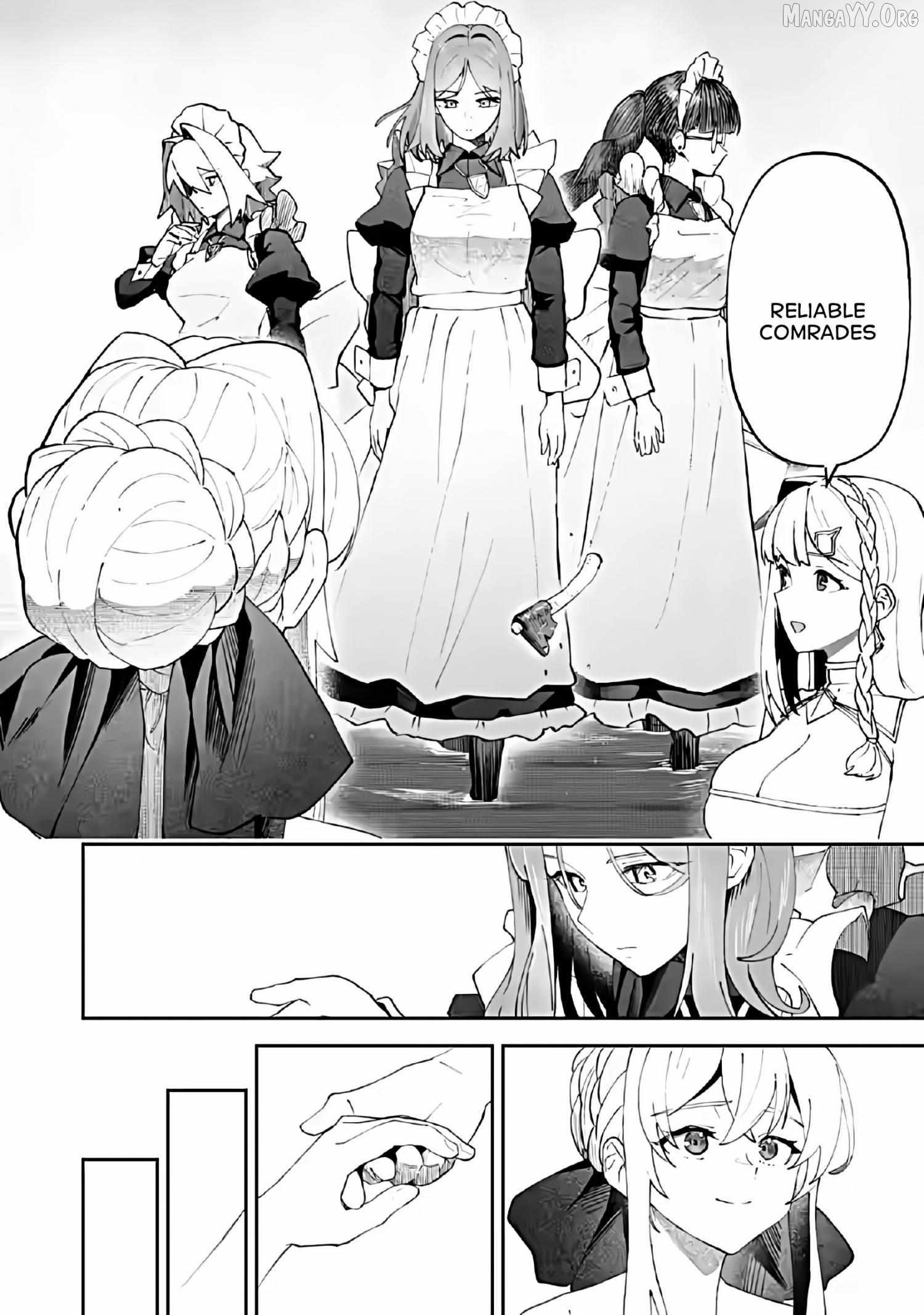 Makutsu no Ou ~Yomei Ikkagetsu no Doutei, Mahou Shoujo Harem o Kizuite Ou e Kunrinsu~ Chapter 15.2 - page 9