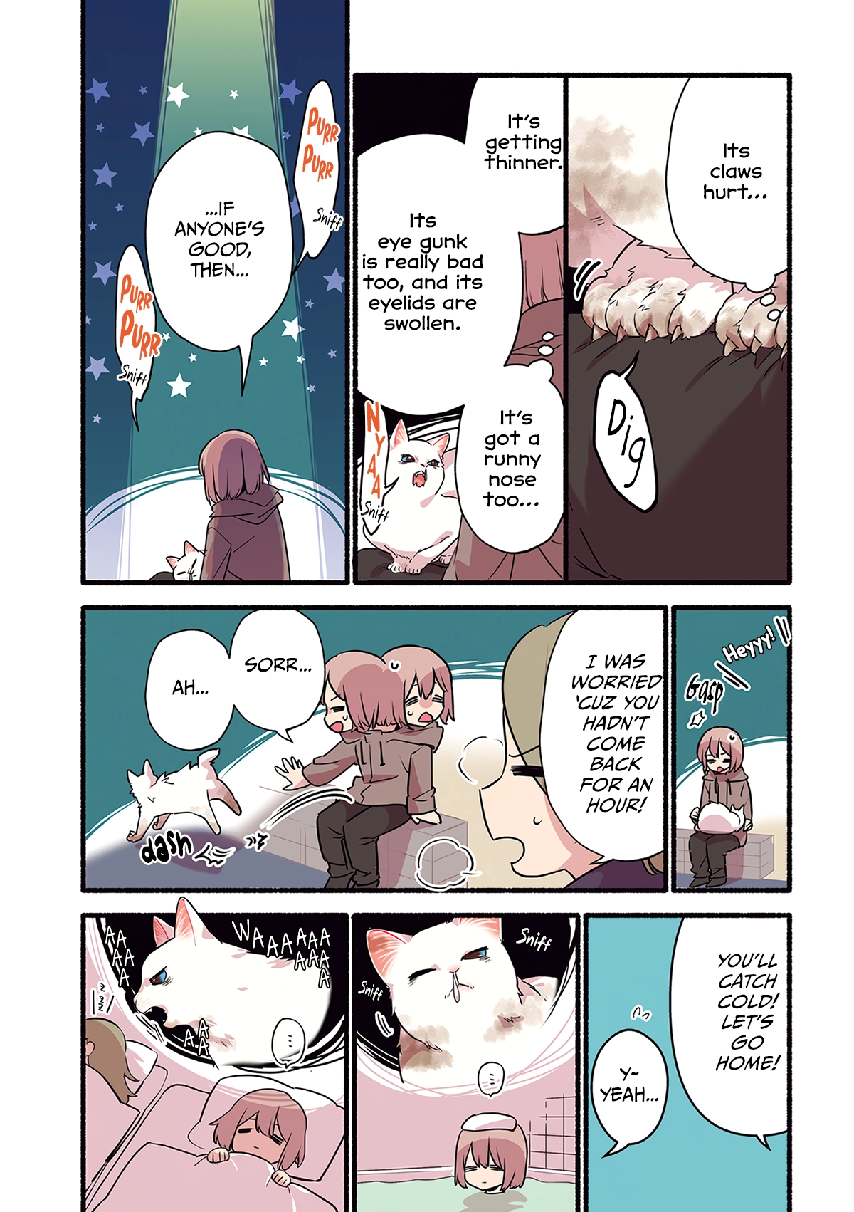 Aisaretagari no shironeko Miko-san Chapter 5 - page 15
