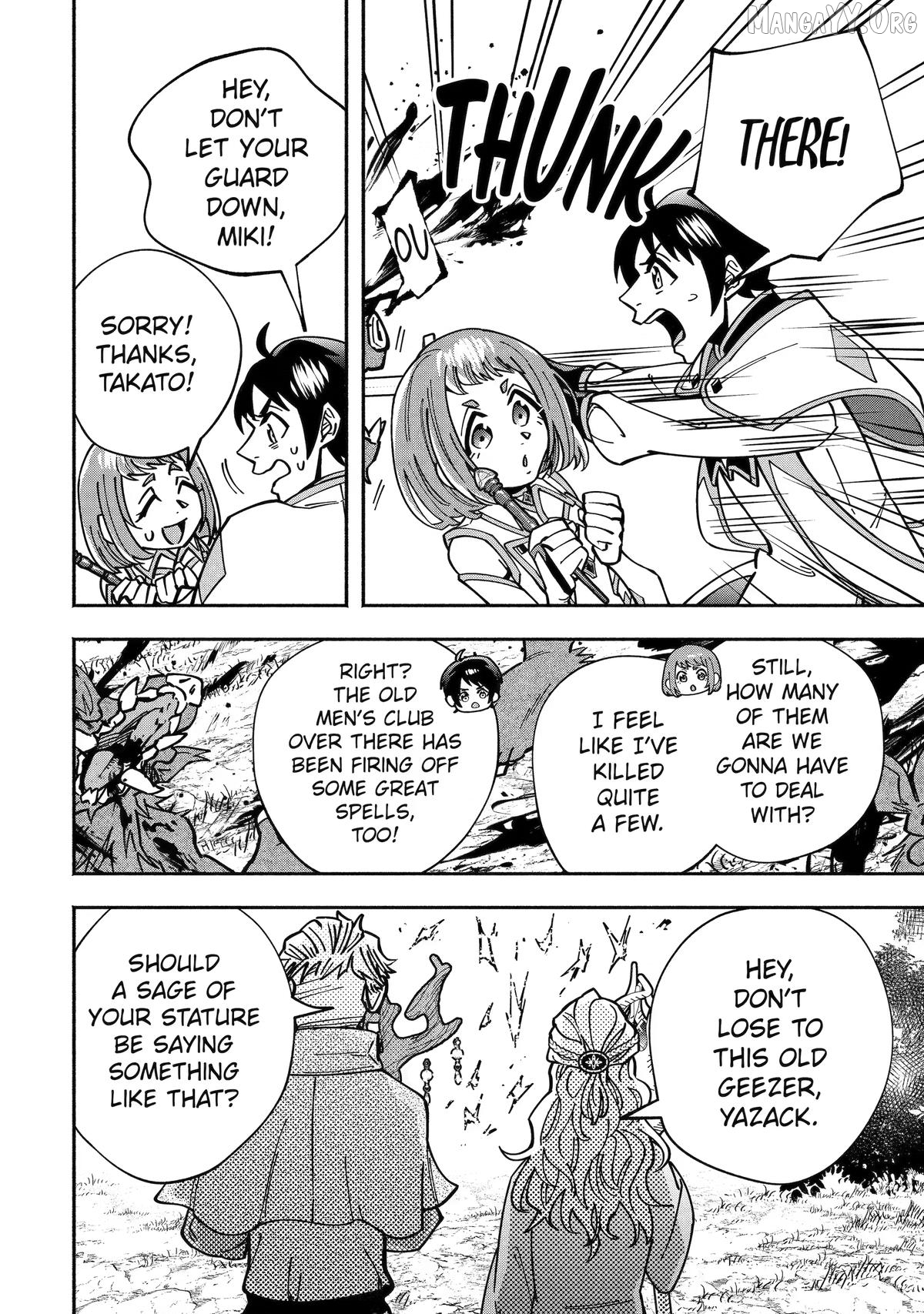 Saikyou Ranking ga Aru Isekai ni Seito tachi to Suudah Teni Shita Koukou Kyoushi no Ore, Mob Kara Kensei e to Nariagari Chapter 17 - page 25