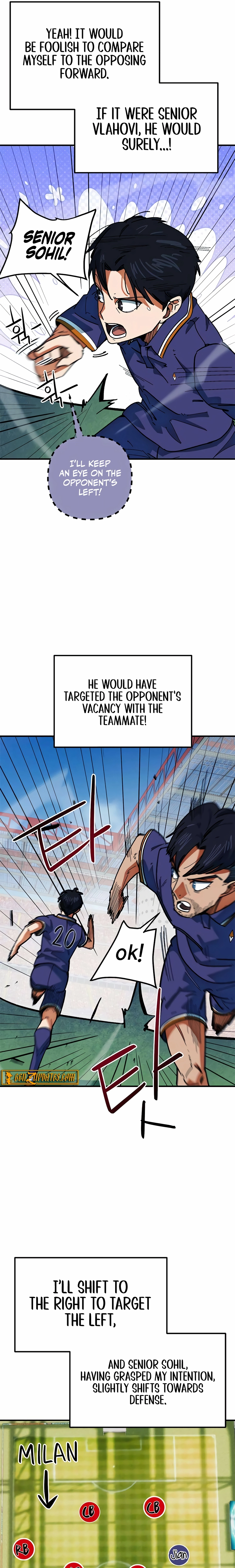 I'm Being Misunderstood as a Soccer Genius Chapter 61 - page 21