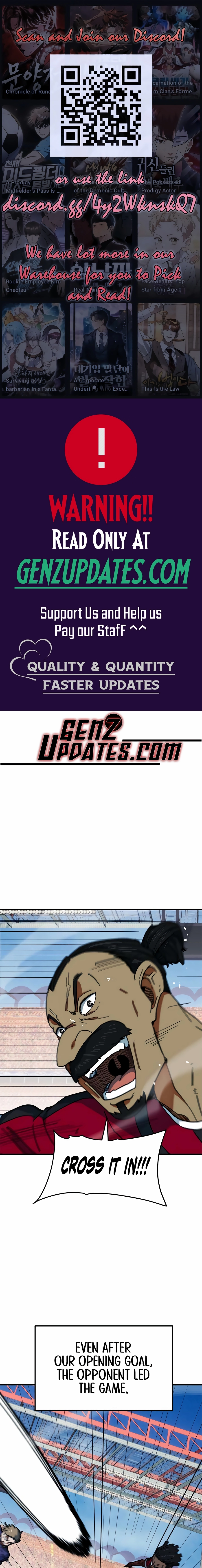 I'm Being Misunderstood as a Soccer Genius Chapter 62 - page 1