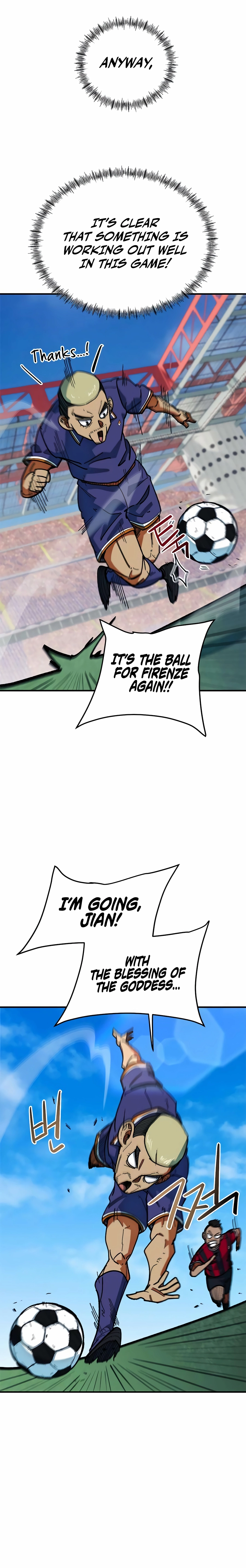 I'm Being Misunderstood as a Soccer Genius Chapter 62 - page 9