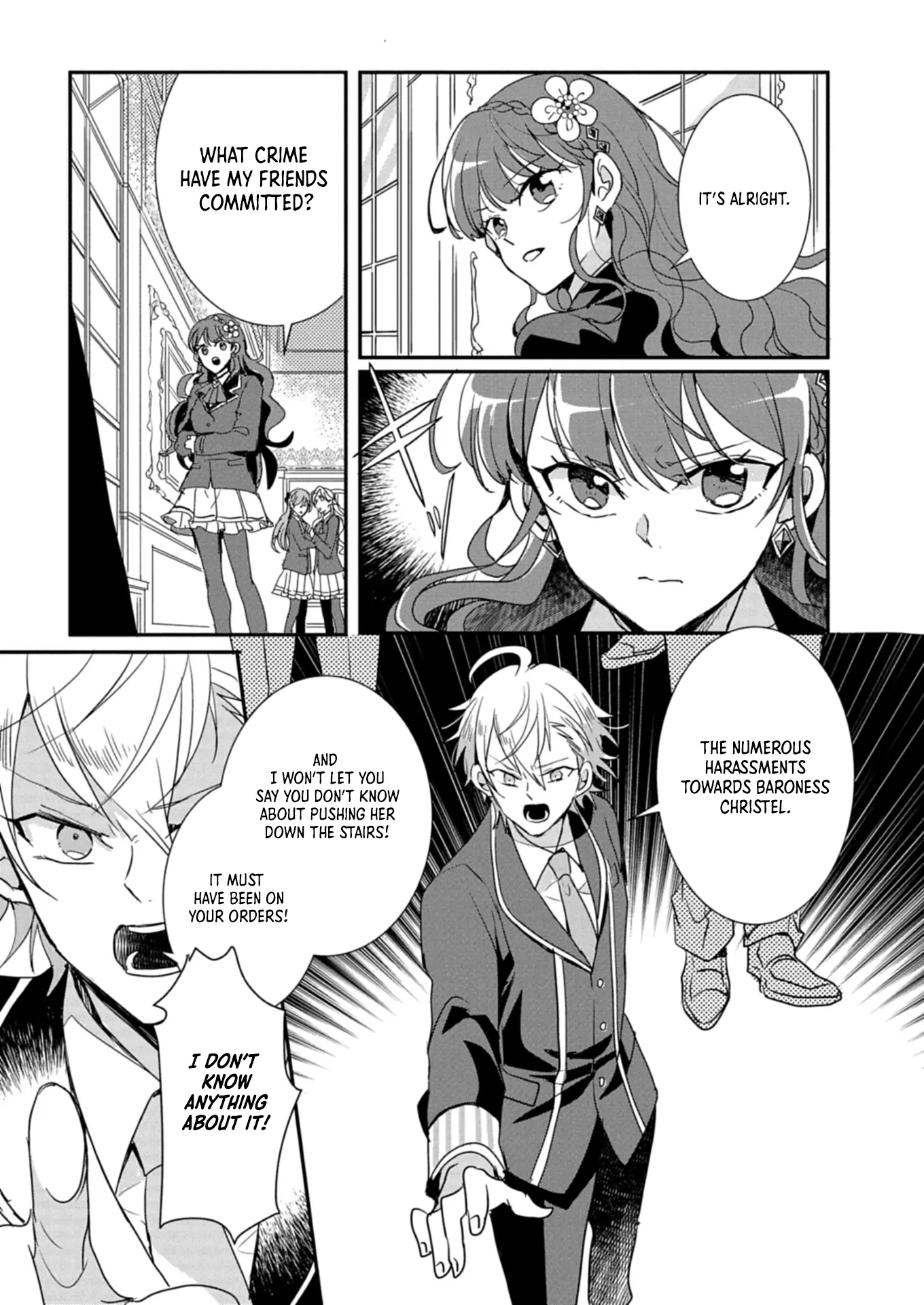 Ouji no Torimaki A wa Akuyaku Reijou no Mikata desu Chapter 11.1 - page 7