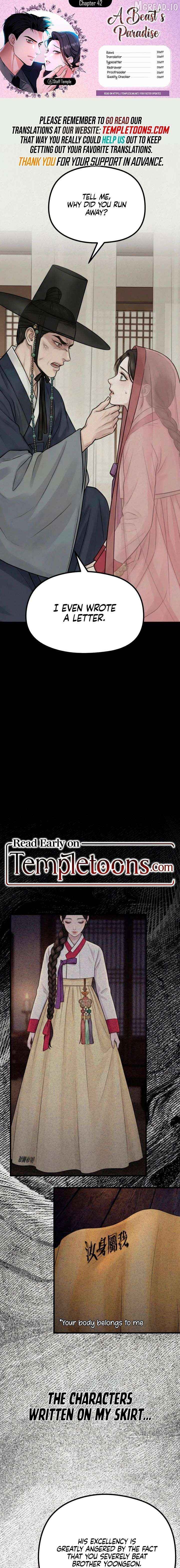 A Beast's Paradise Chapter 42 - page 1