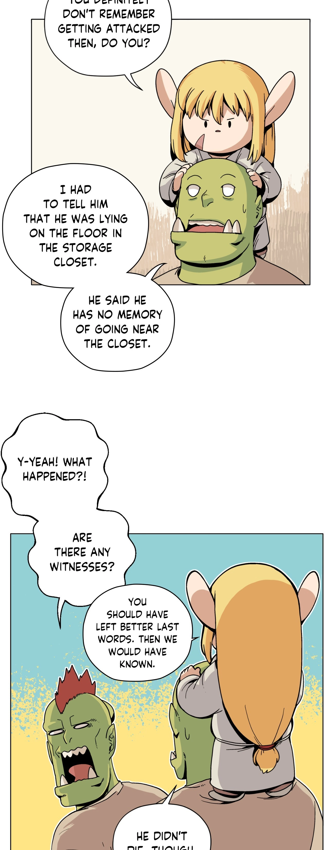 Pampered Prisoners: Elves Among Orcs Chapter 188 - page 21