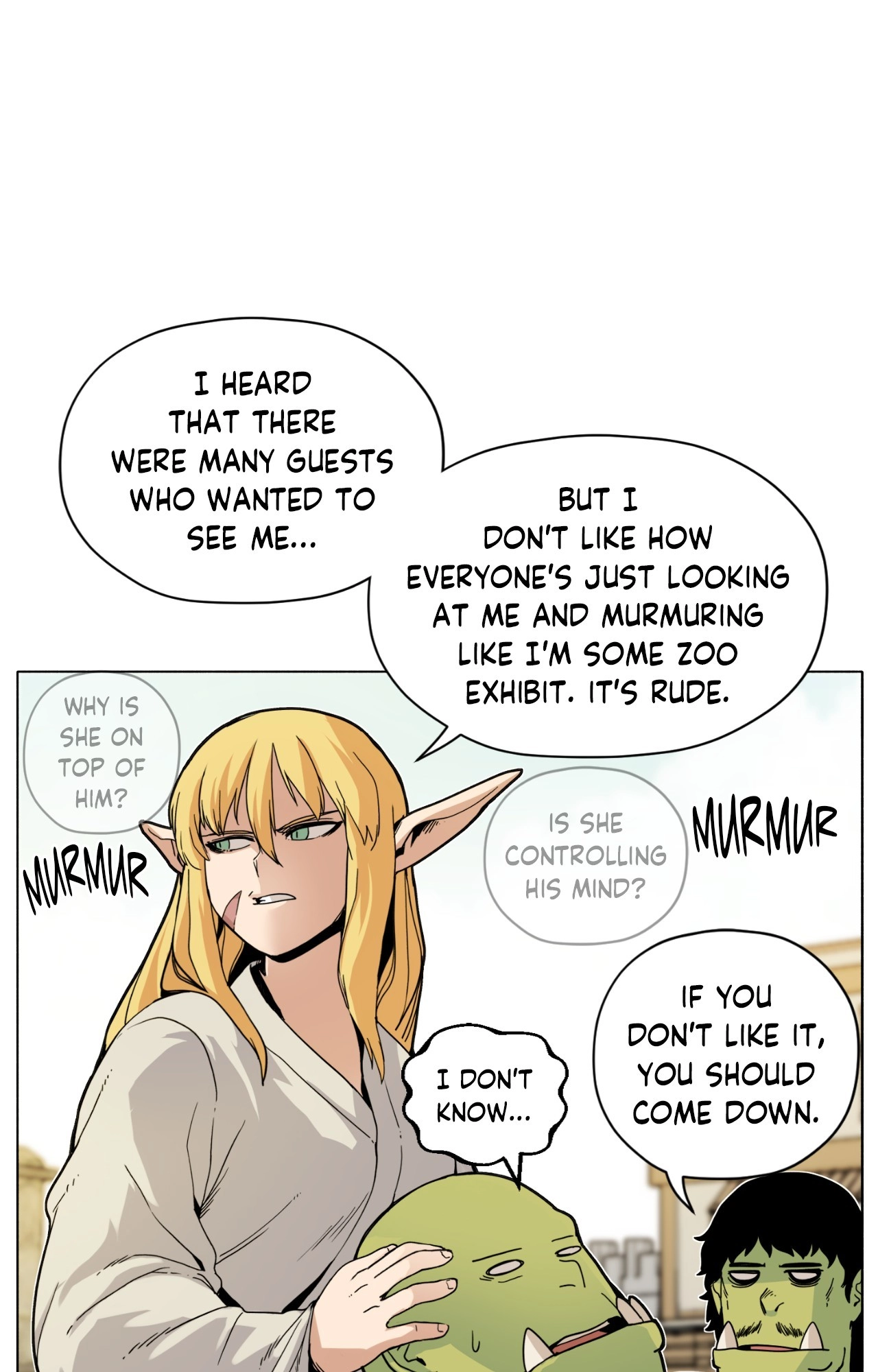 Pampered Prisoners: Elves Among Orcs Chapter 200 - page 14