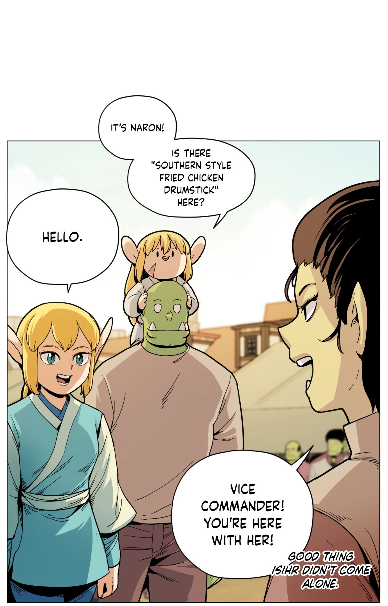 Pampered Prisoners: Elves Among Orcs Chapter 200 - page 9