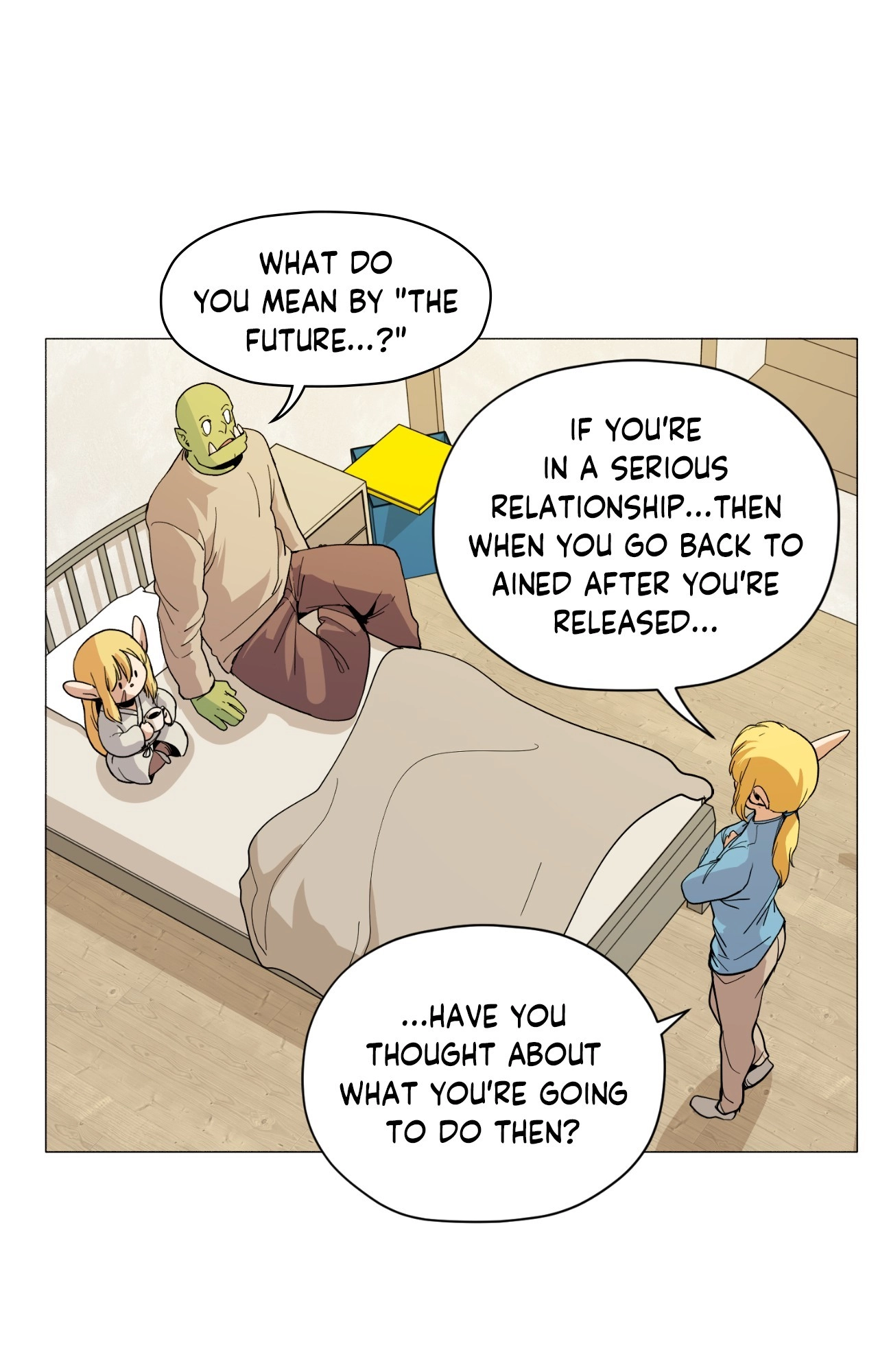 Pampered Prisoners: Elves Among Orcs Chapter 216 - page 49