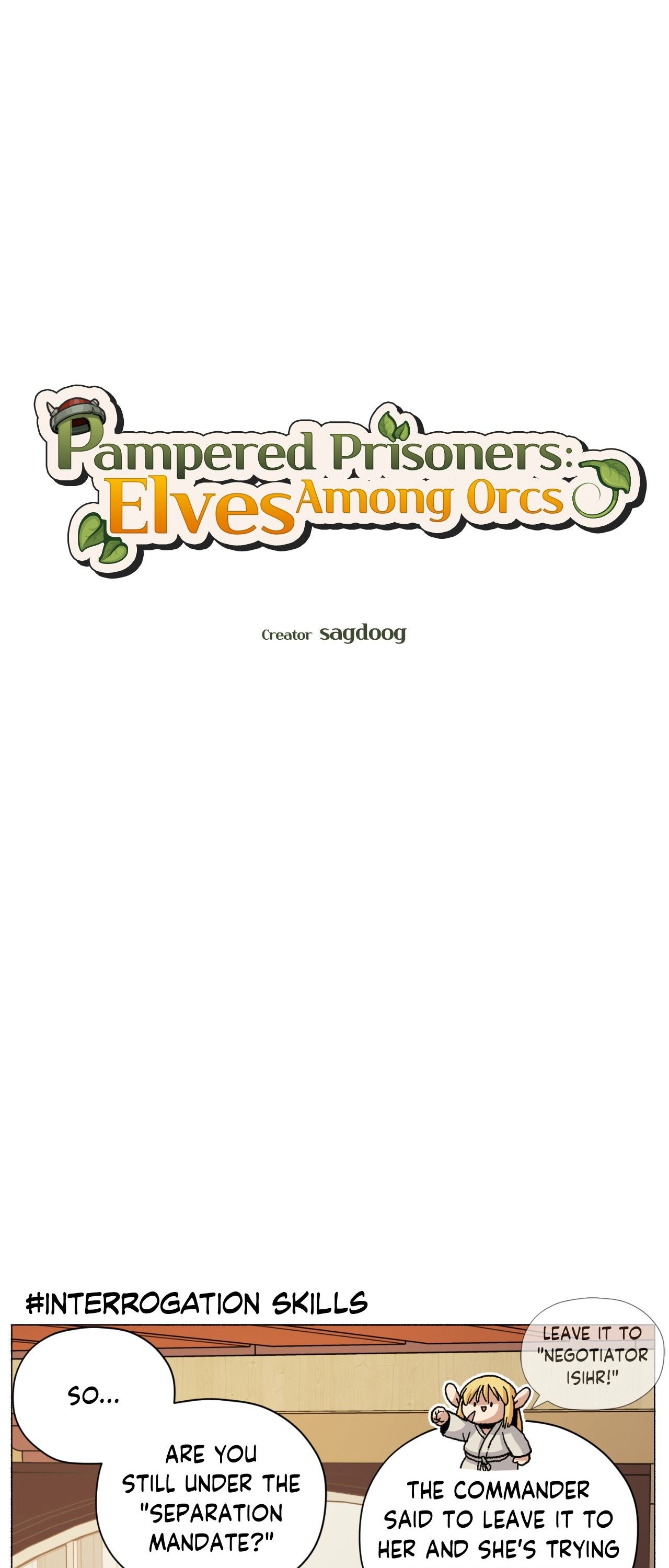 Pampered Prisoners: Elves Among Orcs Chapter 222 - page 1