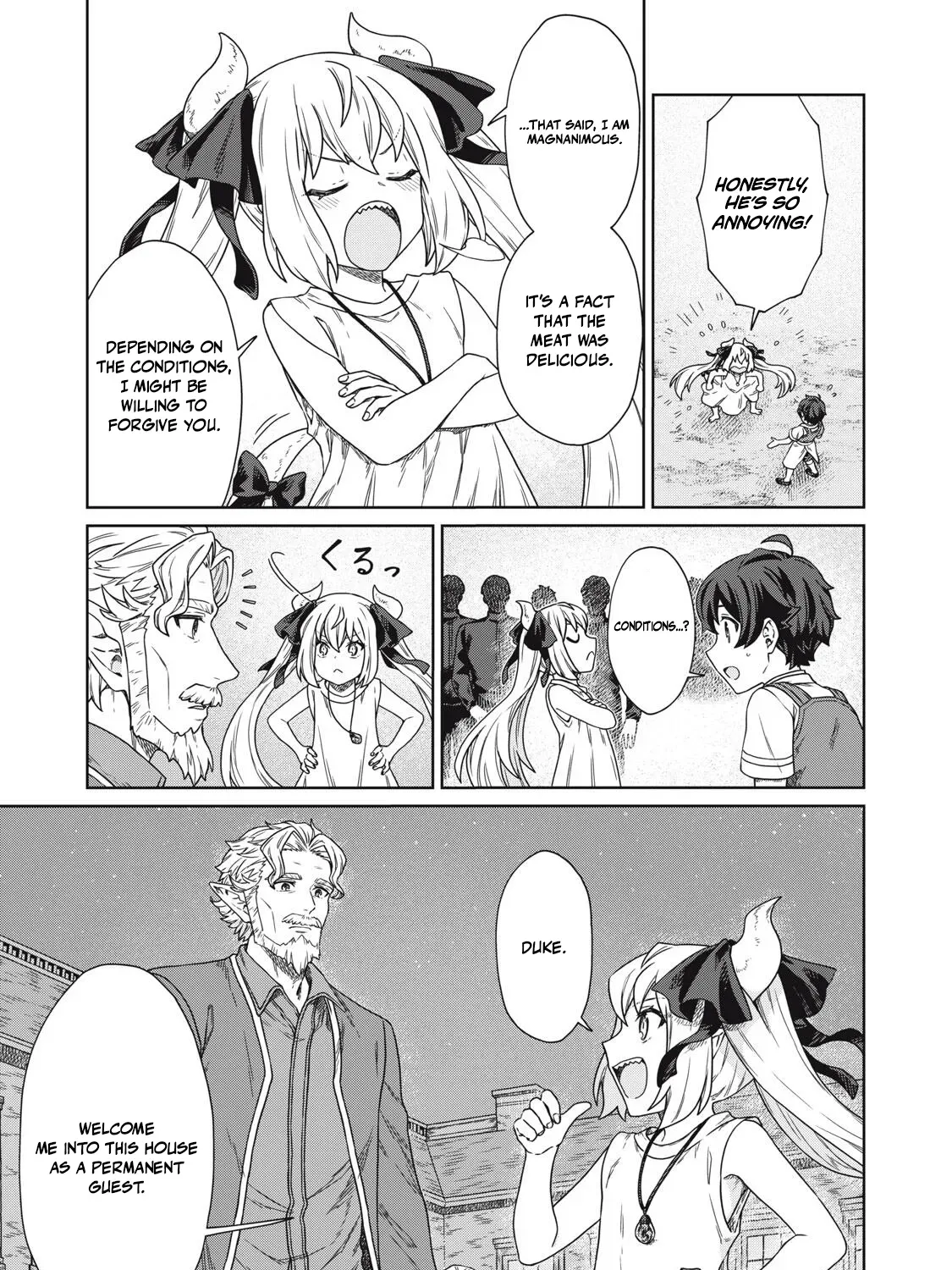 Koushakuka No Ryouriban-sama ~300-nen Ikiru Chiisana Ryourijin~ Chapter 18 - page 54
