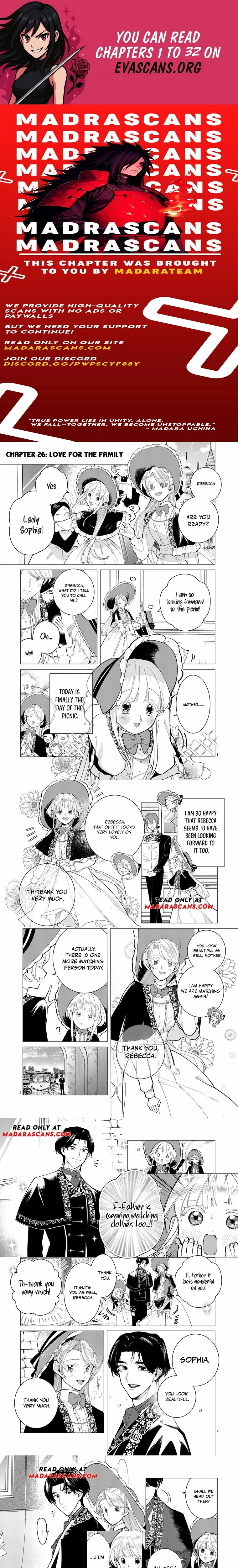 Loving My Doomed Villainess Stepdaughter — And Winning the Duke's Heart by Accident Chapter 26 - page 1