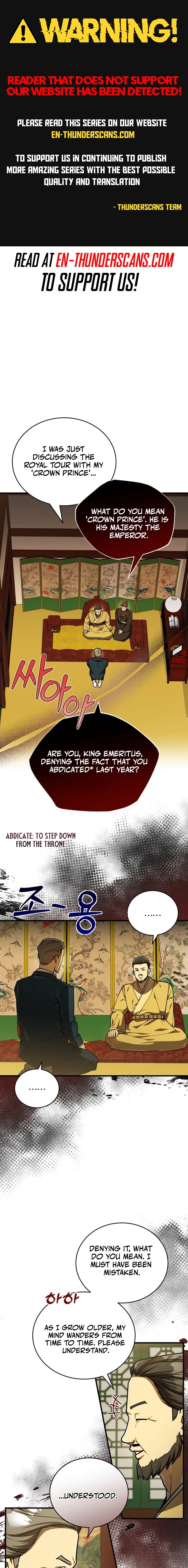 The Joseon prince went to America and didn’t return Chapter 57 - page 1