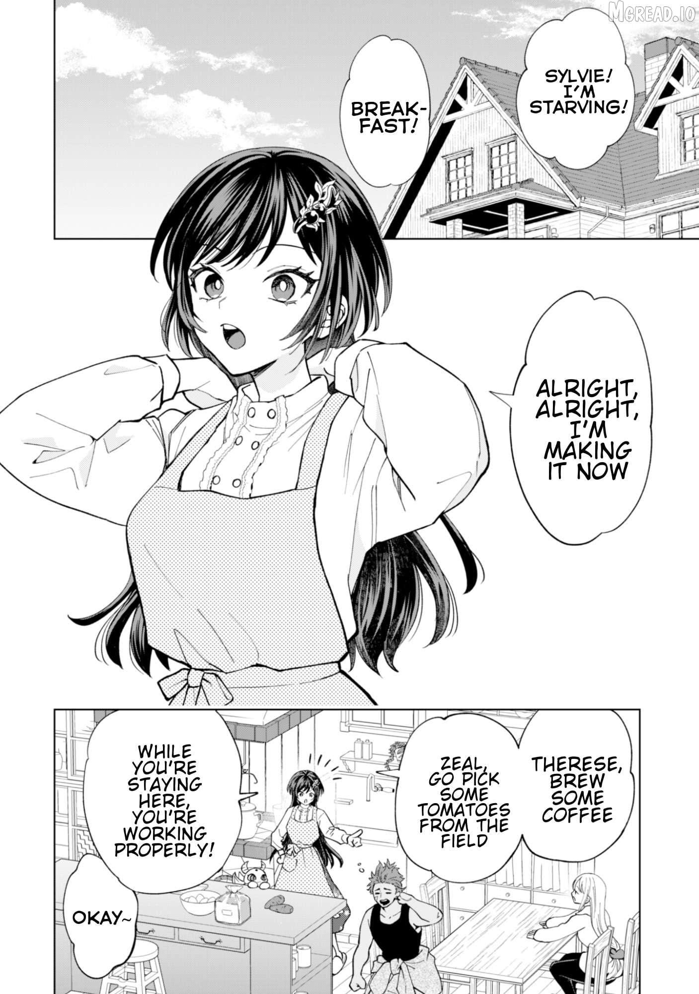 Akuyaku Reijou wa Slow Life wo Enjoy Shitai! ~Yatto Konyaku Hakisareta no ni, Daini Ouji ga Meccha Stalker Shitekurun desu kedo~ Chapter 23 - page 2
