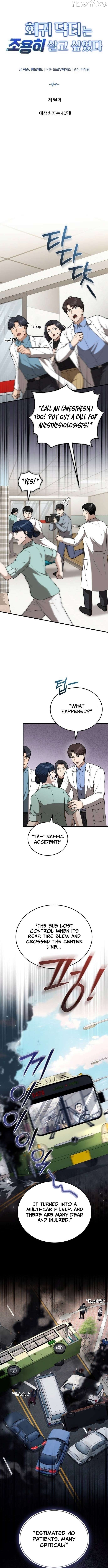 The Regressed Doctor Just Wanted to Live Quietly Chapter 54 - page 3