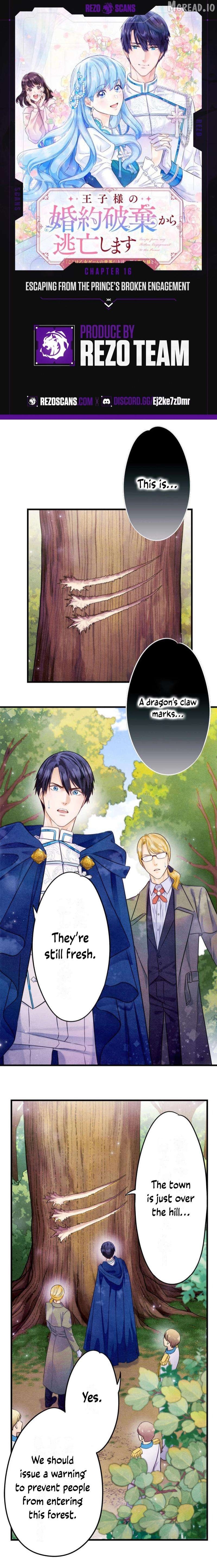 Escaping from the Prince’s Broken Engagement Chapter 16 - page 1
