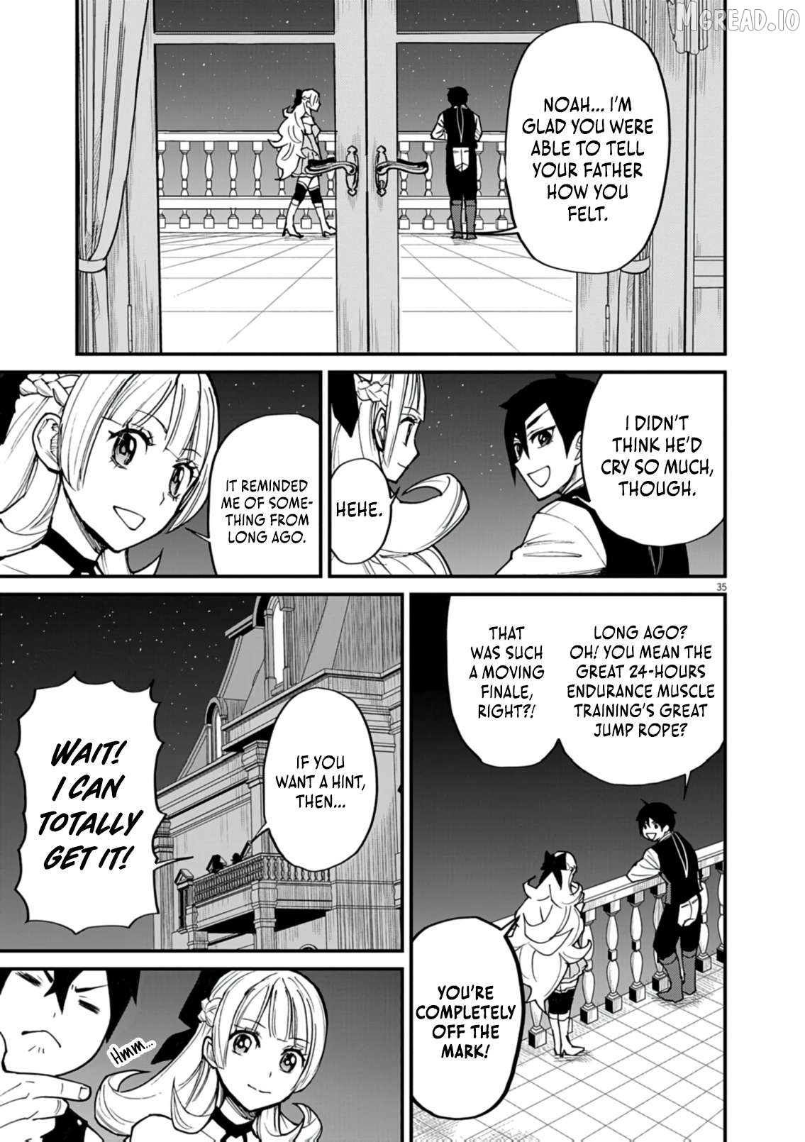 I Was Reincarnated as an Evil Noble in a Game and Became Unparalleled With My Overpowered Muscles Chapter 38 - page 33