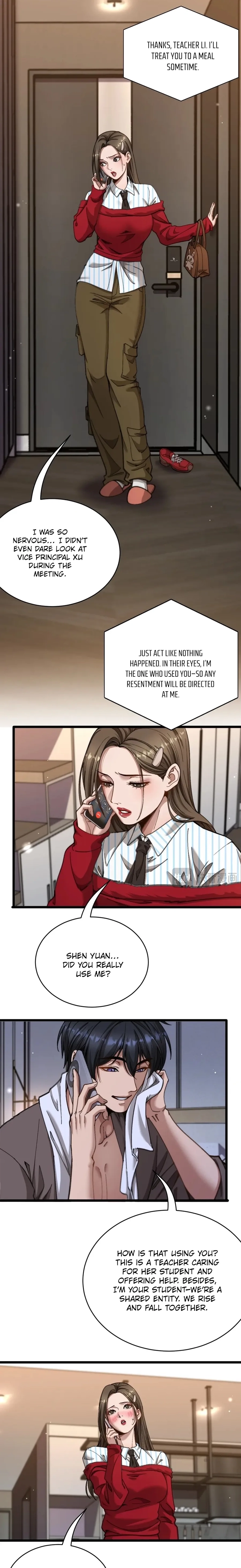 After Becoming Financially Free, They Offered Their Loyalty Chapter 89 - page 12