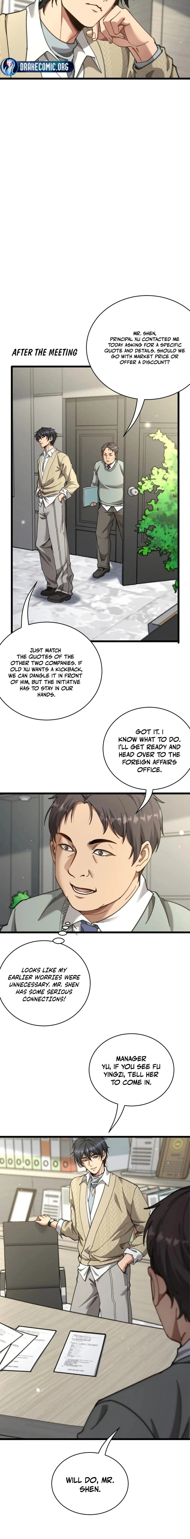 After Becoming Financially Free, They Offered Their Loyalty Chapter 90 - page 8