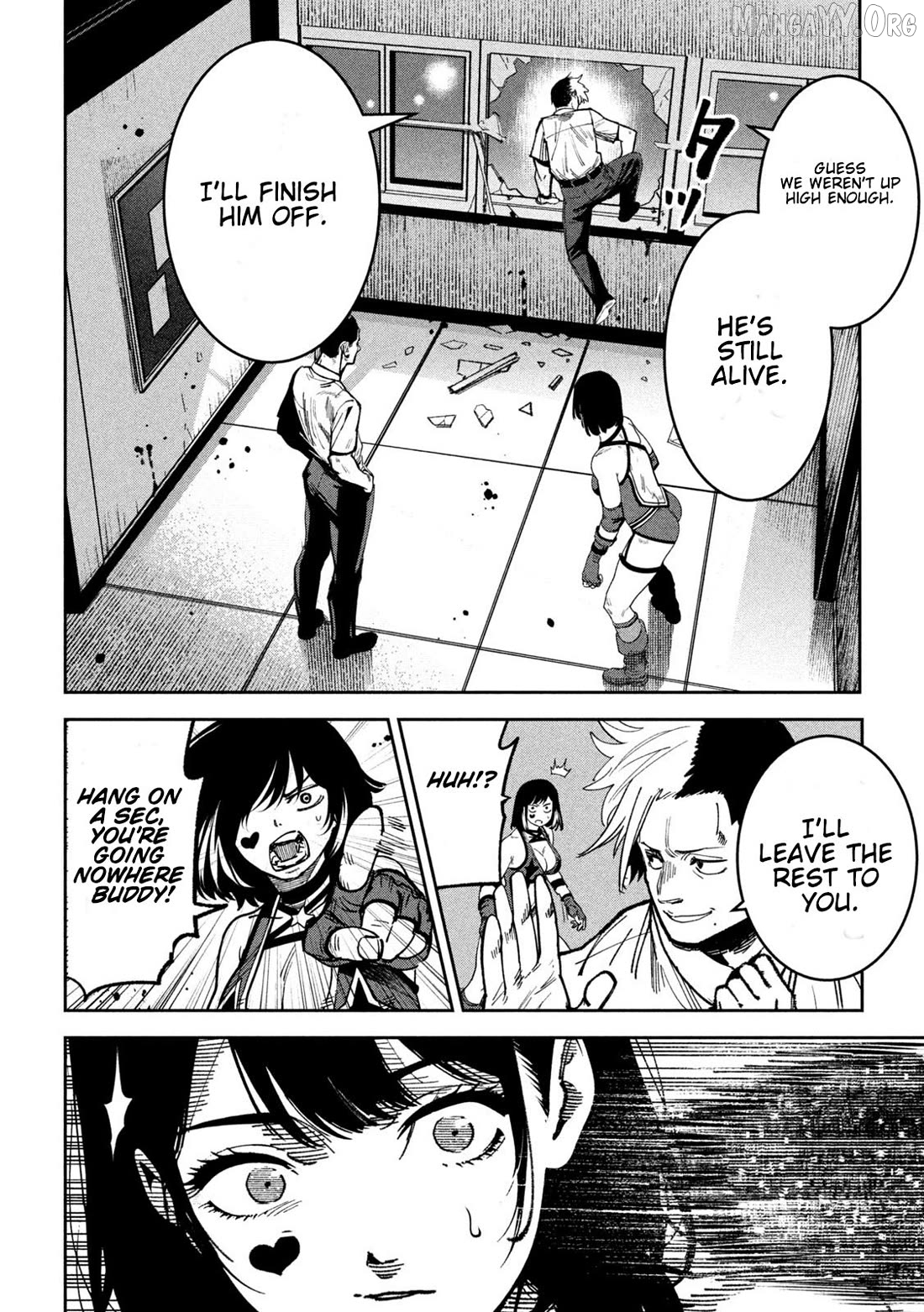 Bouryoku Banzai Chapter 50 - page 4