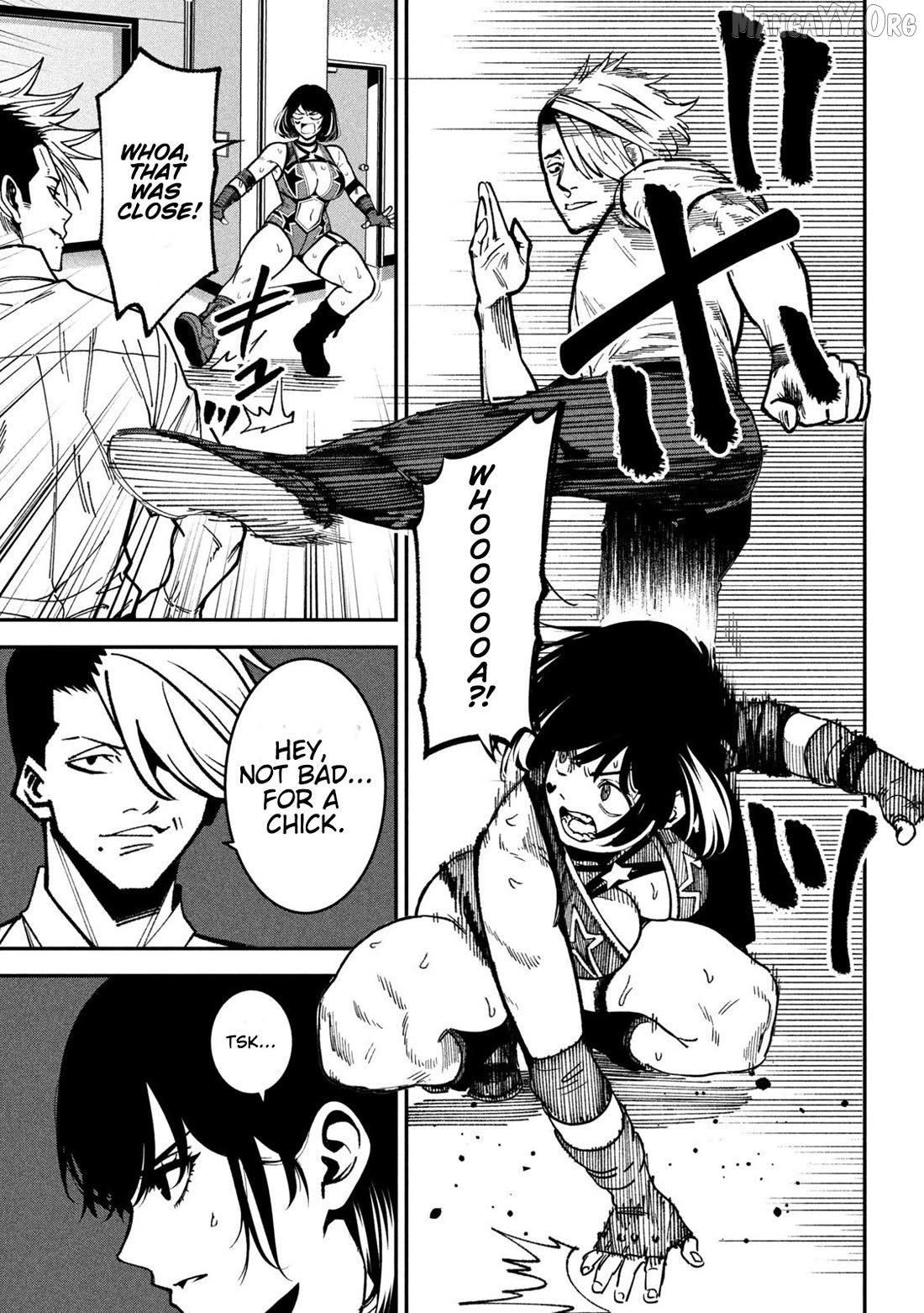 Bouryoku Banzai Chapter 50 - page 5