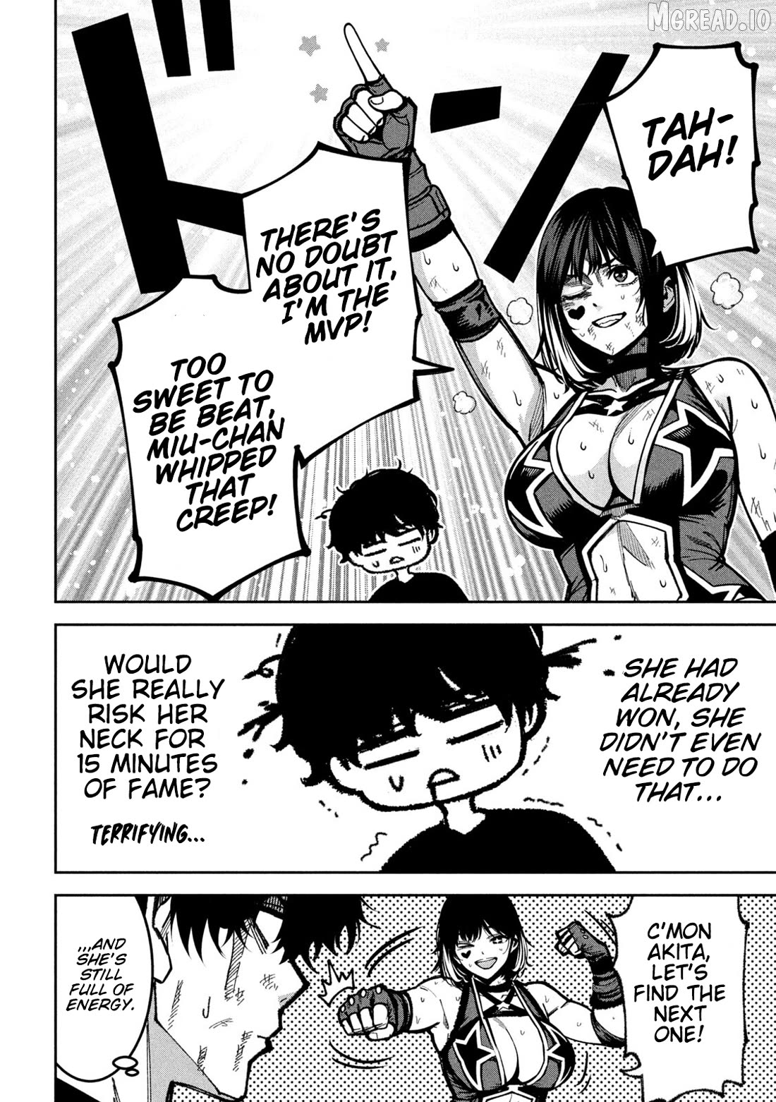 Bouryoku Banzai Chapter 53 - page 8