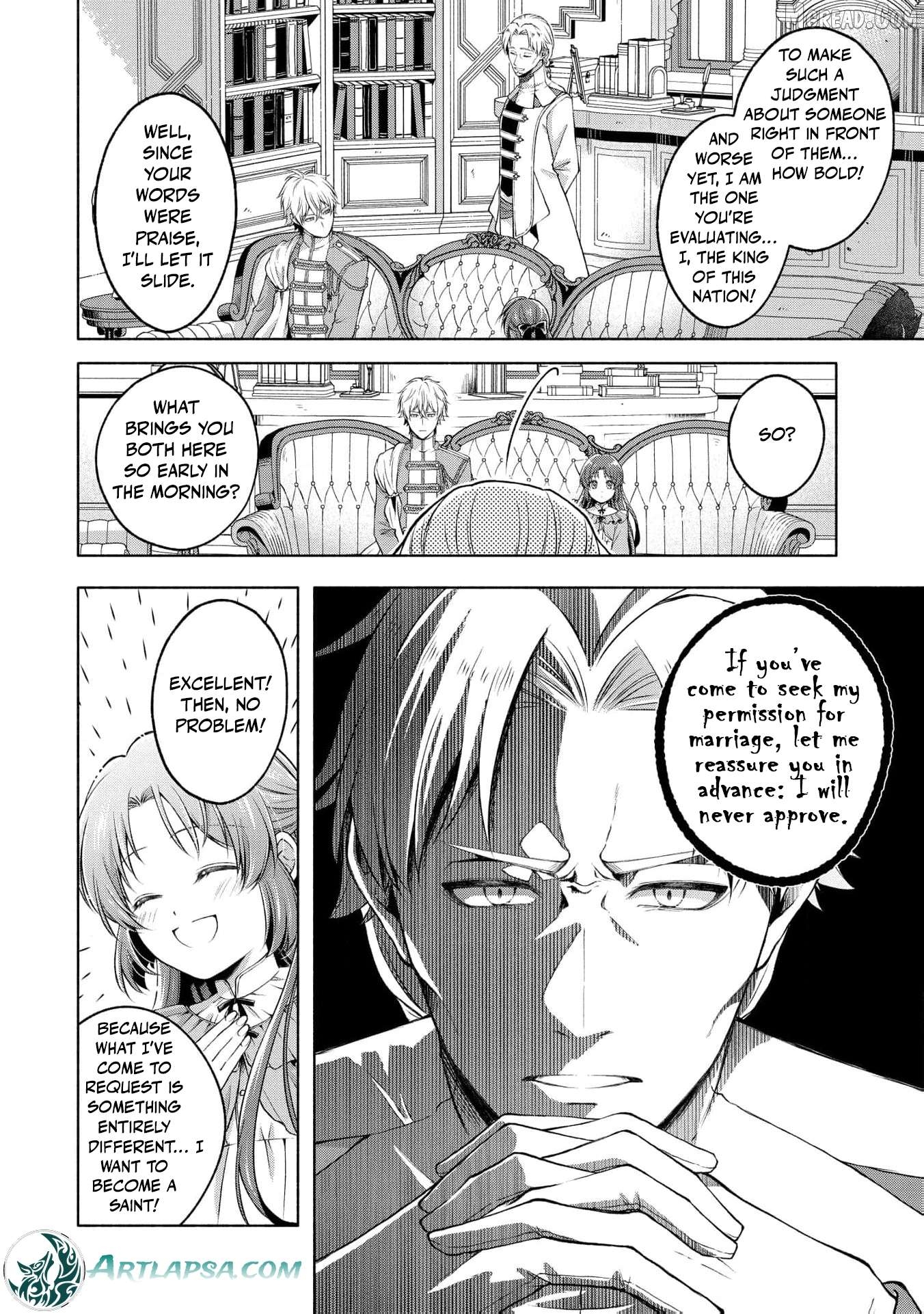 The reincarnated great saintess hides her true identity with all her might Chapter 11 - page 11