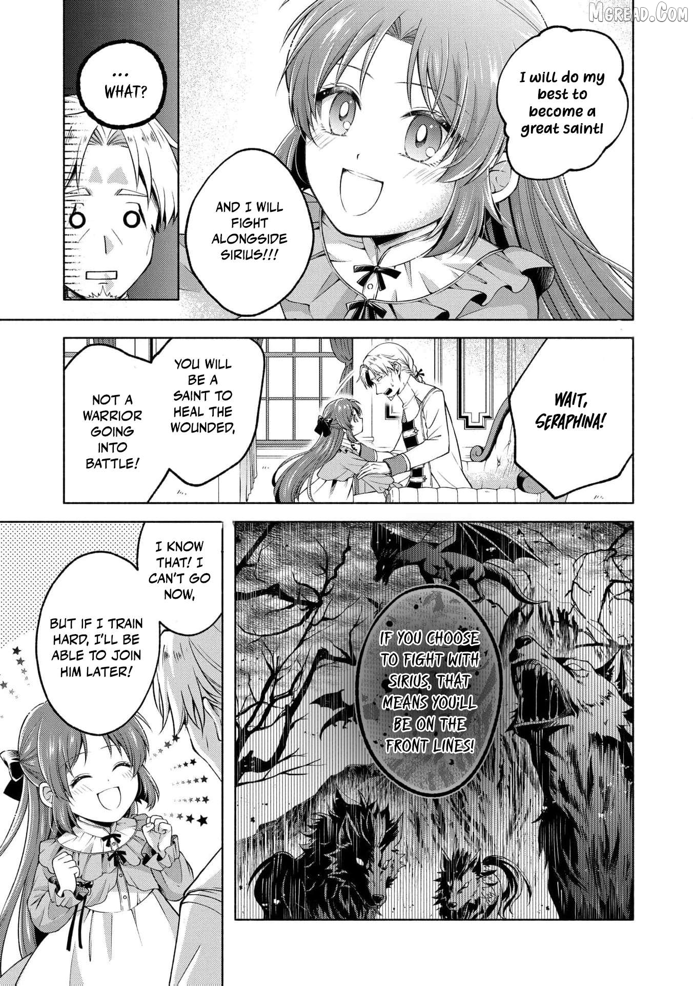 The reincarnated great saintess hides her true identity with all her might Chapter 11 - page 14