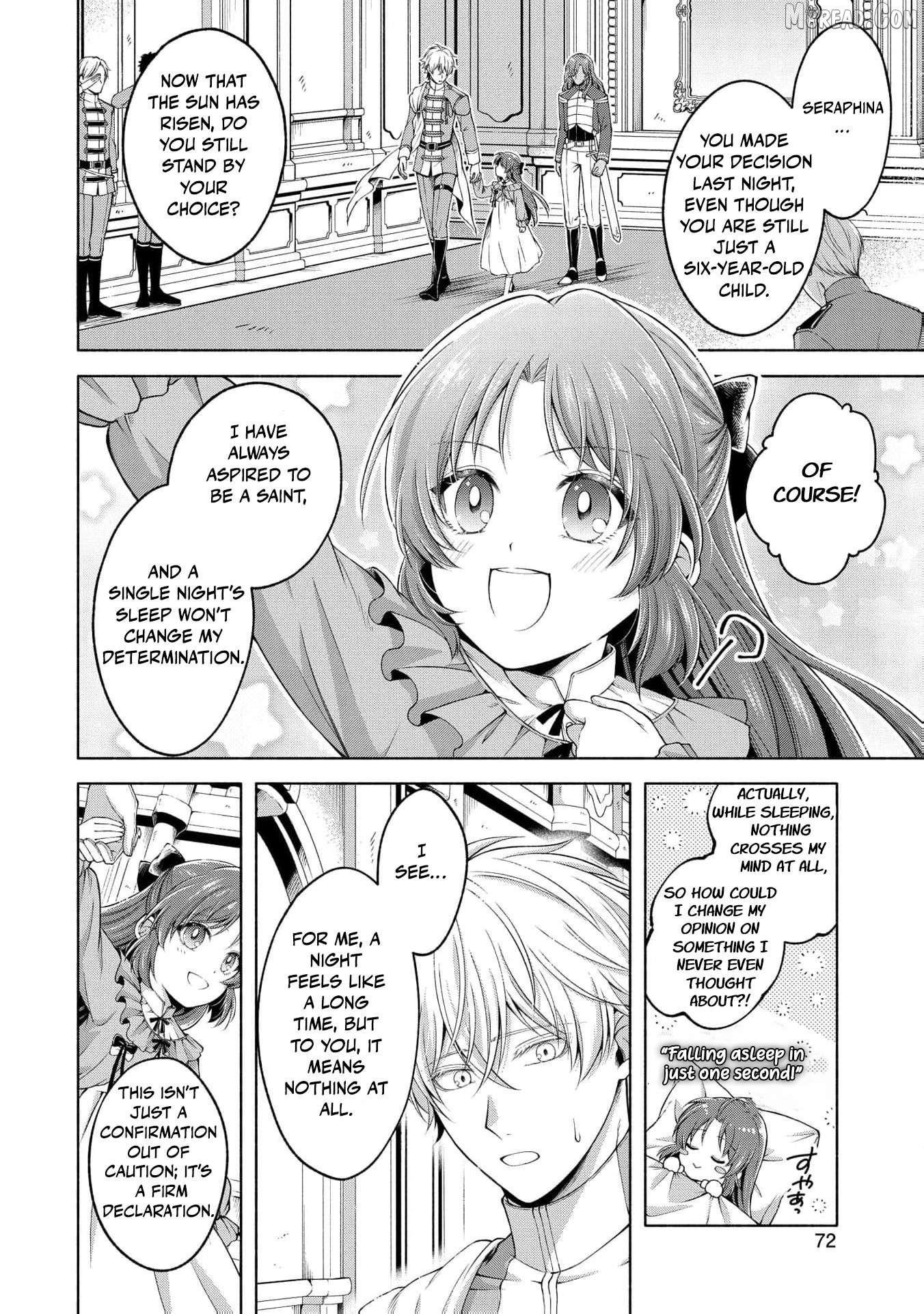 The reincarnated great saintess hides her true identity with all her might Chapter 11 - page 7