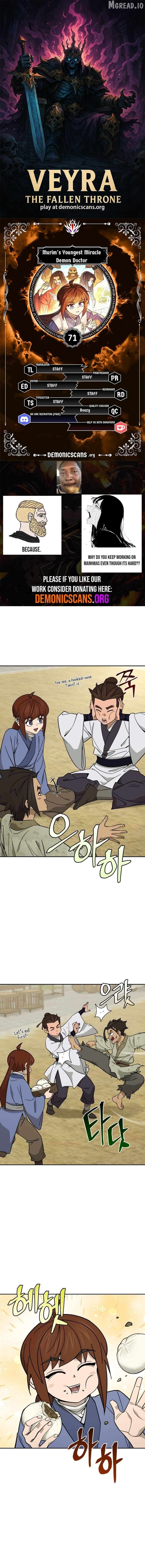 Murim’s Youngest Miracle Demon Doctor Chapter 71 - page 1