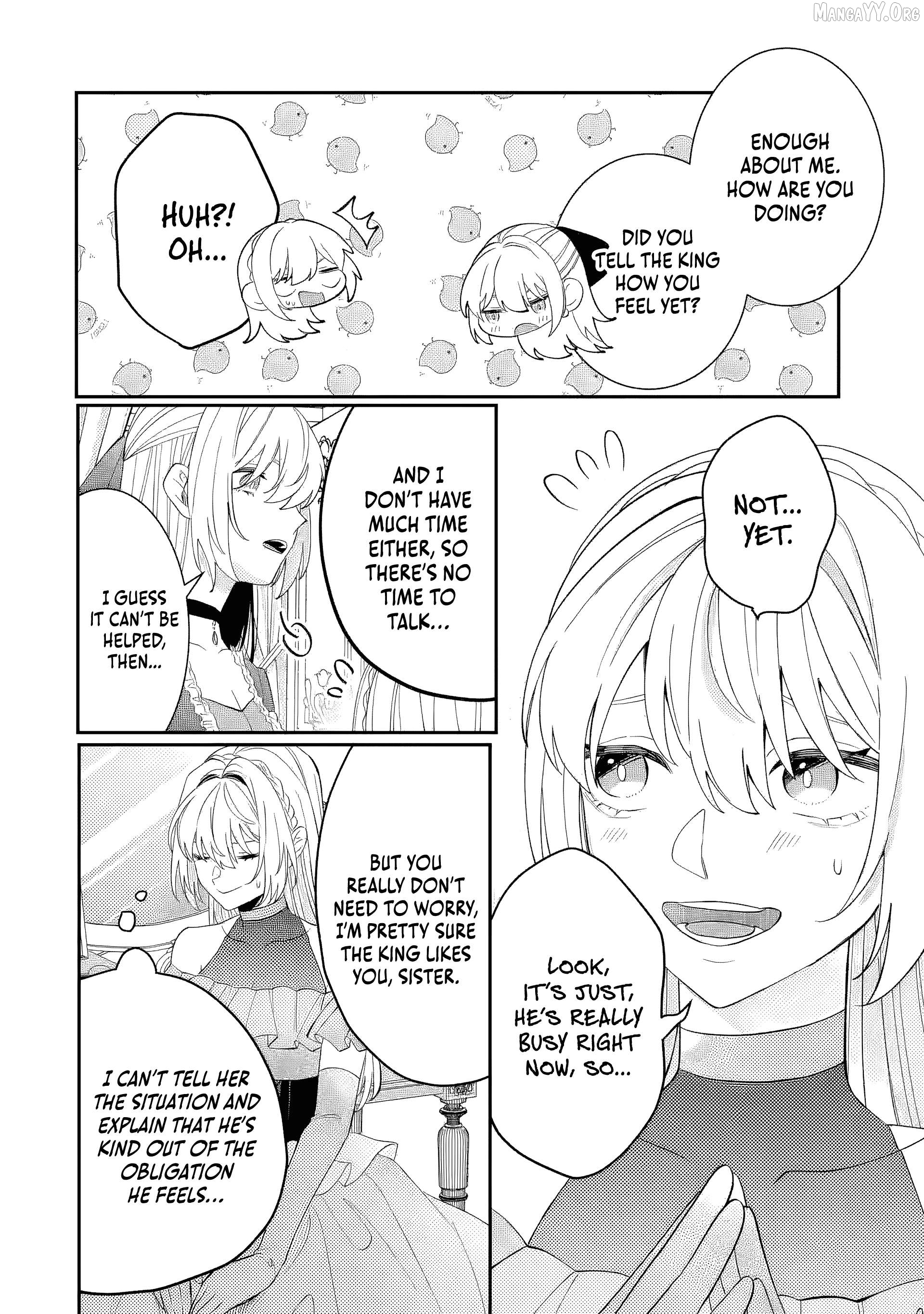 The Tyrant King She Married in Place of the Duke’s Daughter Turned Out to Be Her First Love~ Chapter 12.2 - page 7
