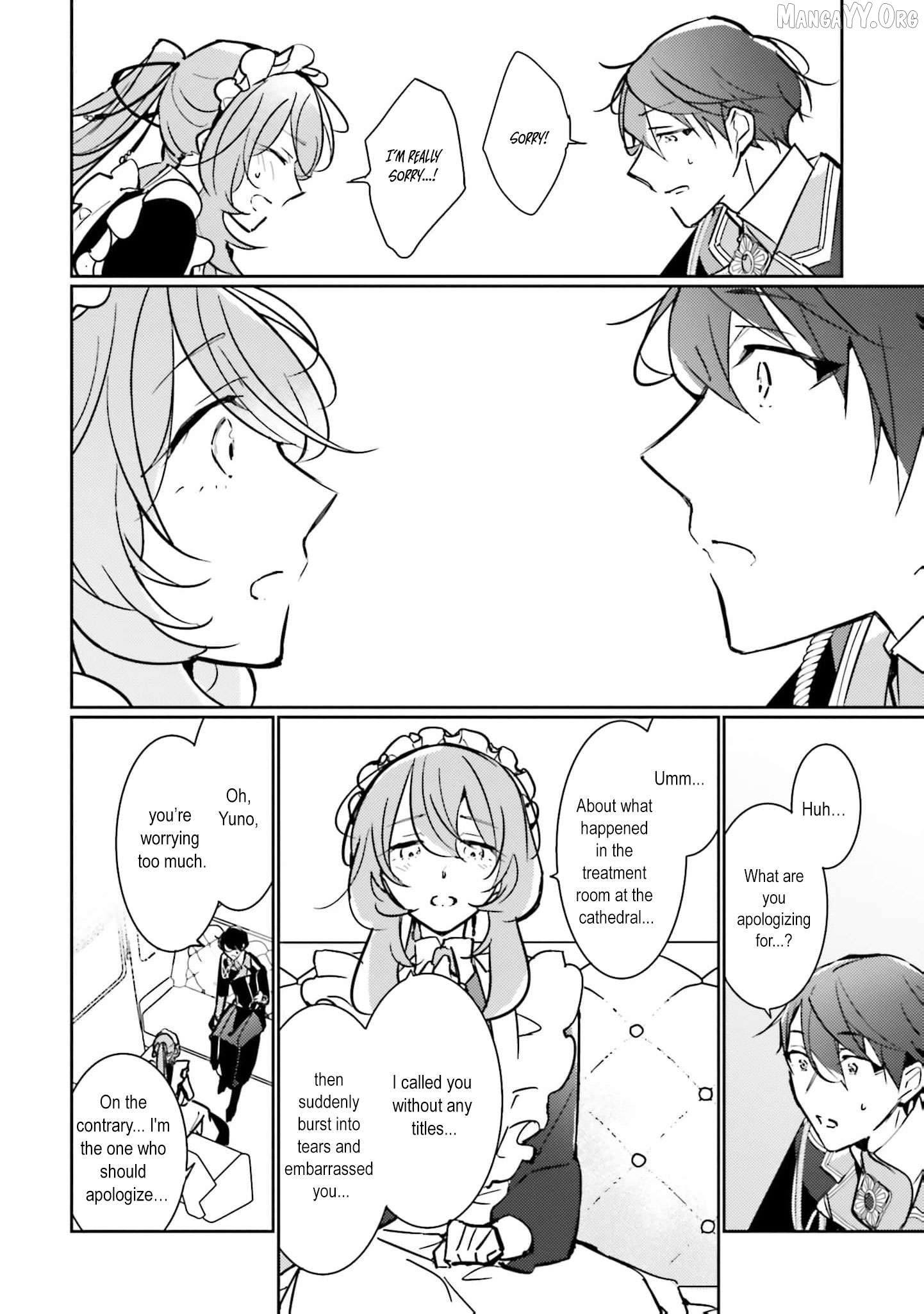 I Was Banished for Having No Magic… But Now I’ll Begin My Work as a Saintess in the Royal Palace Chapter 12 - page 35
