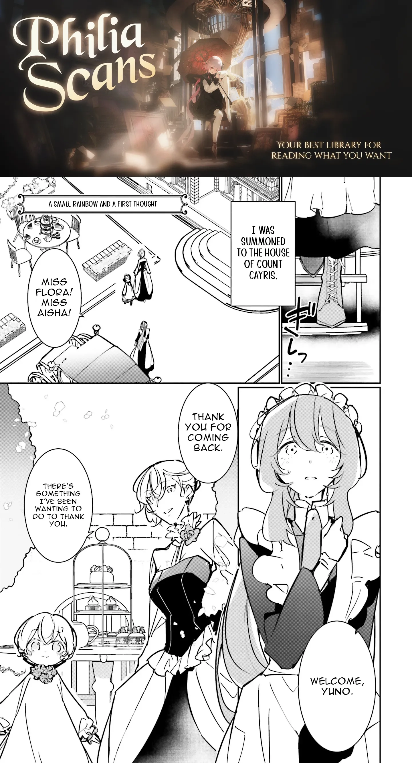 I Was Banished for Having No Magic… But Now I’ll Begin My Work as a Saintess in the Royal Palace Chapter 13 - page 1