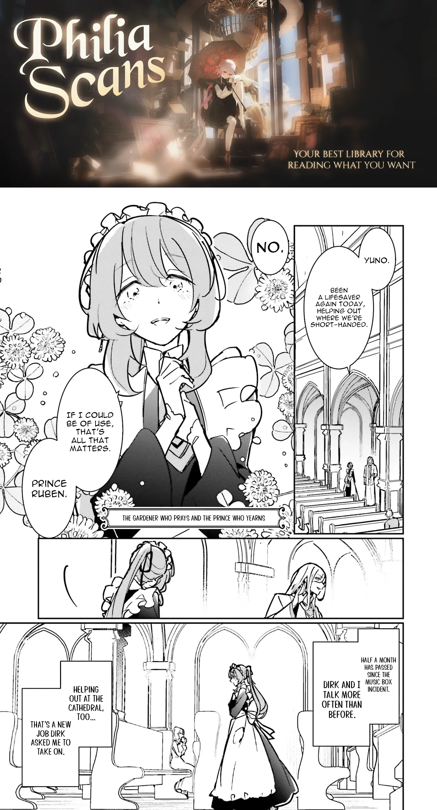 I Was Banished for Having No Magic… But Now I’ll Begin My Work as a Saintess in the Royal Palace Chapter 14 - page 1