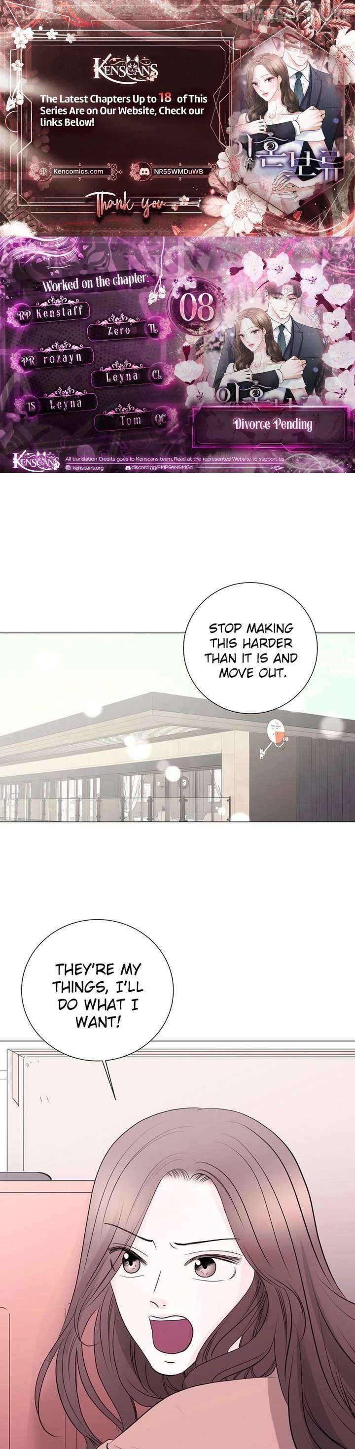Divorce on Hold Chapter 8 - page 1